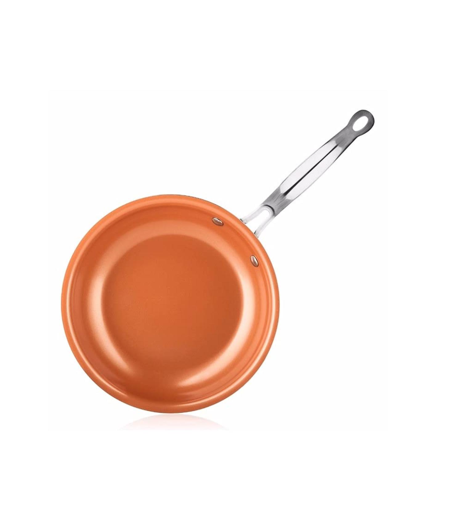 LAKEINX Pan Skillet Red Pan Ceramic Induction Skillet Frying Pan Saucepan Oven & Dishwashe - Buy Online on GoSupps.com