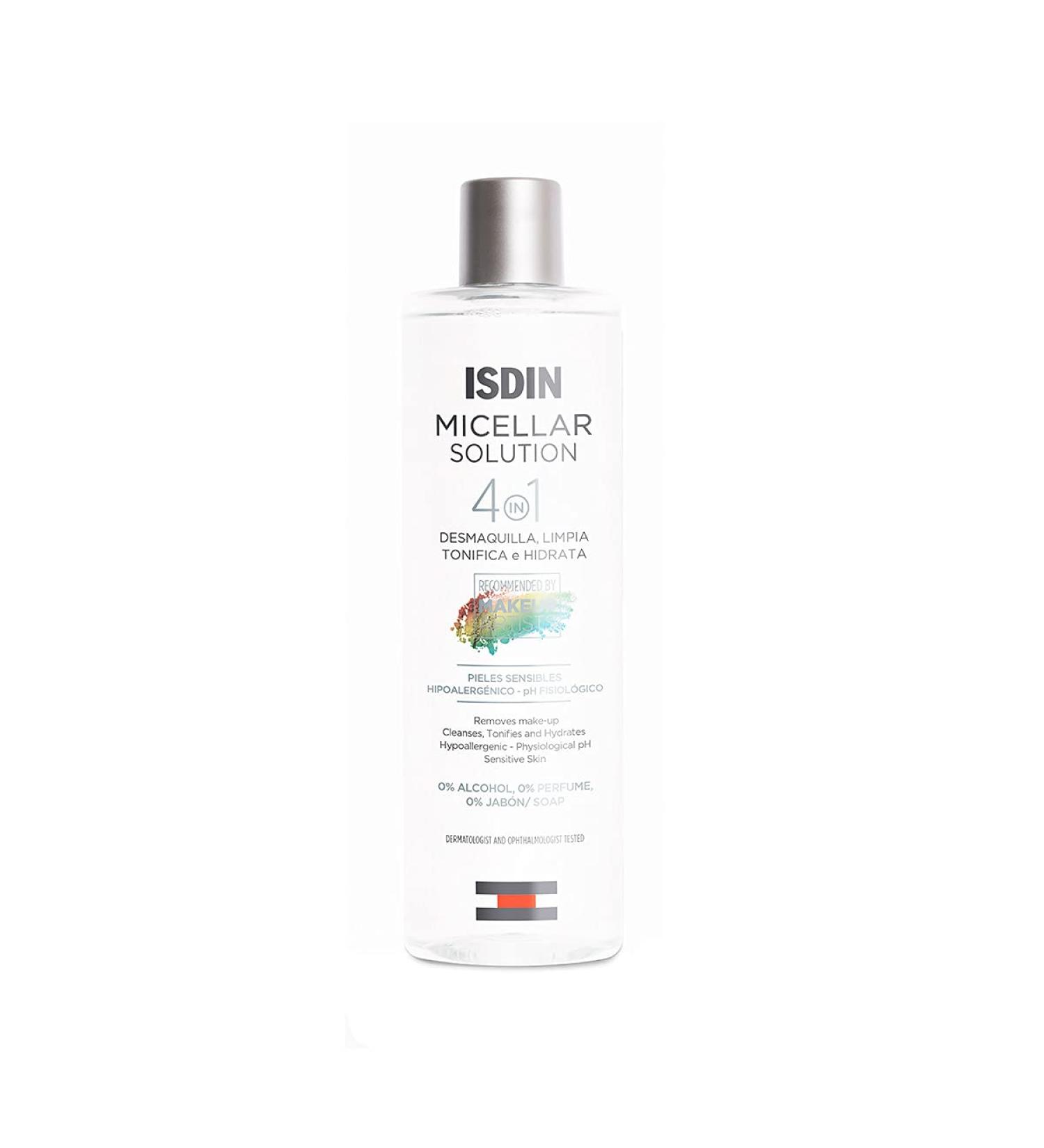 ISDIN Micelle Water 4in1 - 400ml | Gentle Cleanser for All Skin Types | International Shipping Available - Buy Online on GoSupps.com