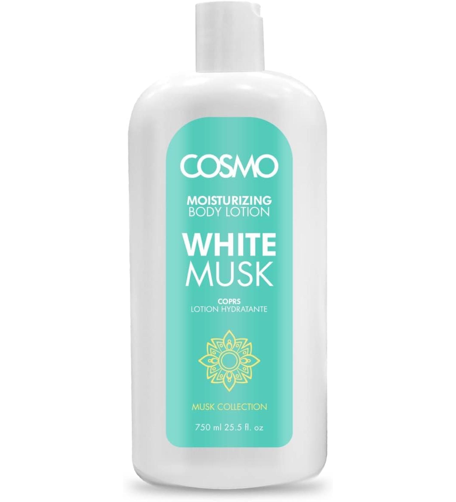 CD COSMO DESIGNS Moisturizing Body Lotion White Musk 750ml | /25.3 fl.oz for Men & Women Lotion All Skin Types Skin Care Bath & Body Lotions for Hand Face & Body - Buy Online on GoSupps.com