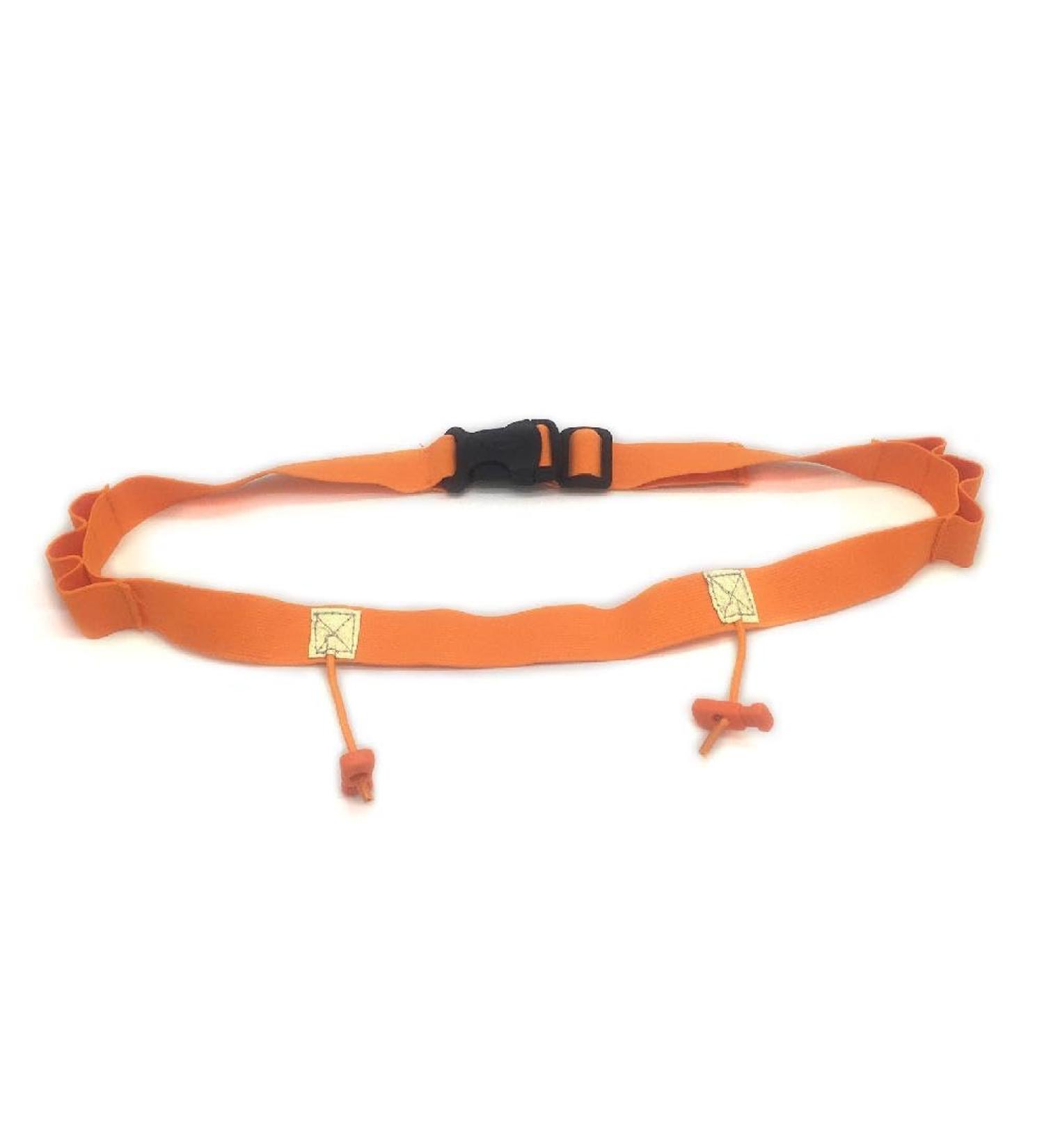 Buy QRONCES PRESSIONS: Adjustable Number Belt with Gel Loop & Reflective Strip - Ideal for Racing & Nutrition Storage - Buy Online on GoSupps.com