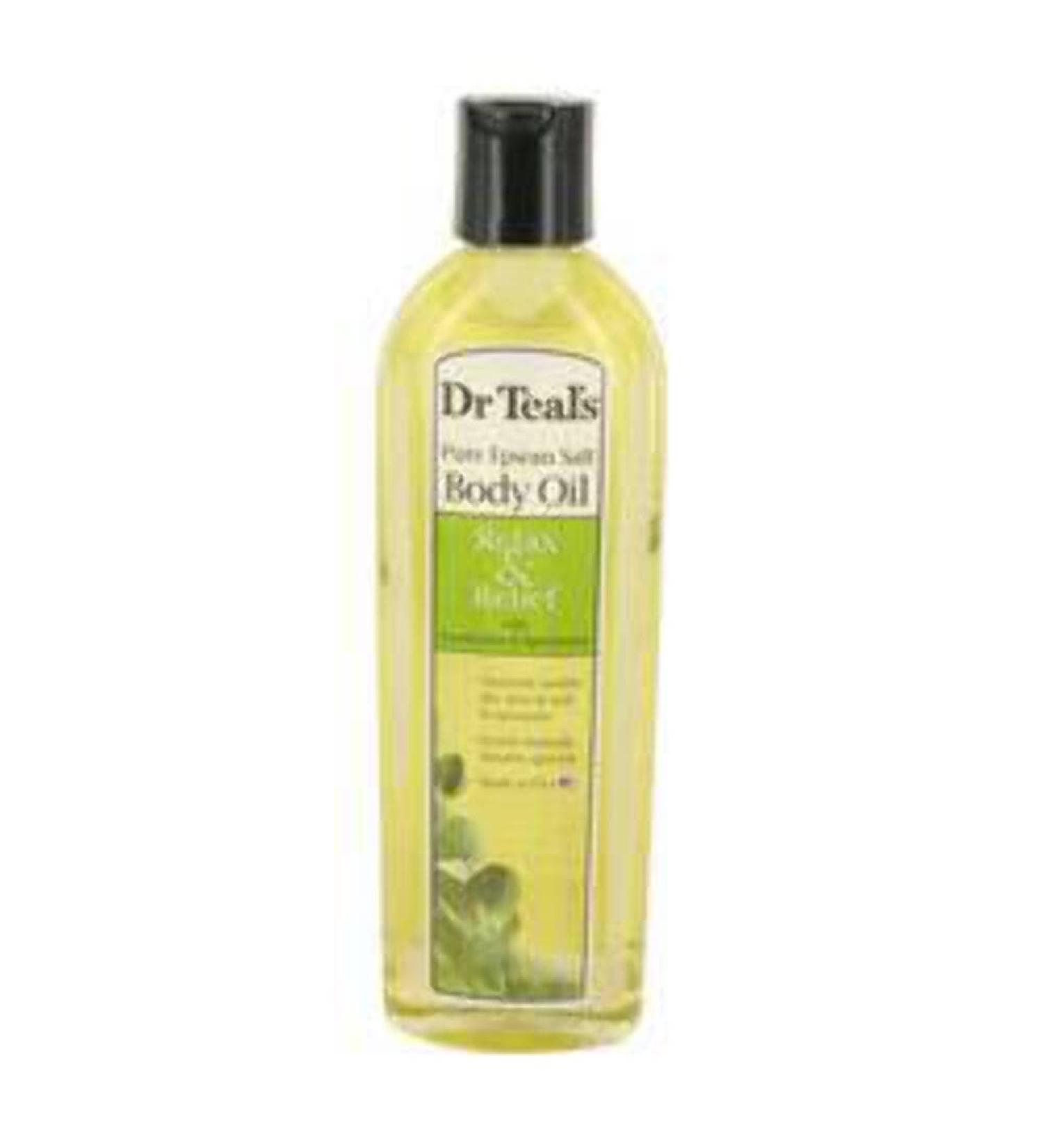 Dr Teal's Moisturizing Bath & Body Oil, Eucalyptus & Spearmint , 8.8 Fluid Ounce Eucalyptus Oil