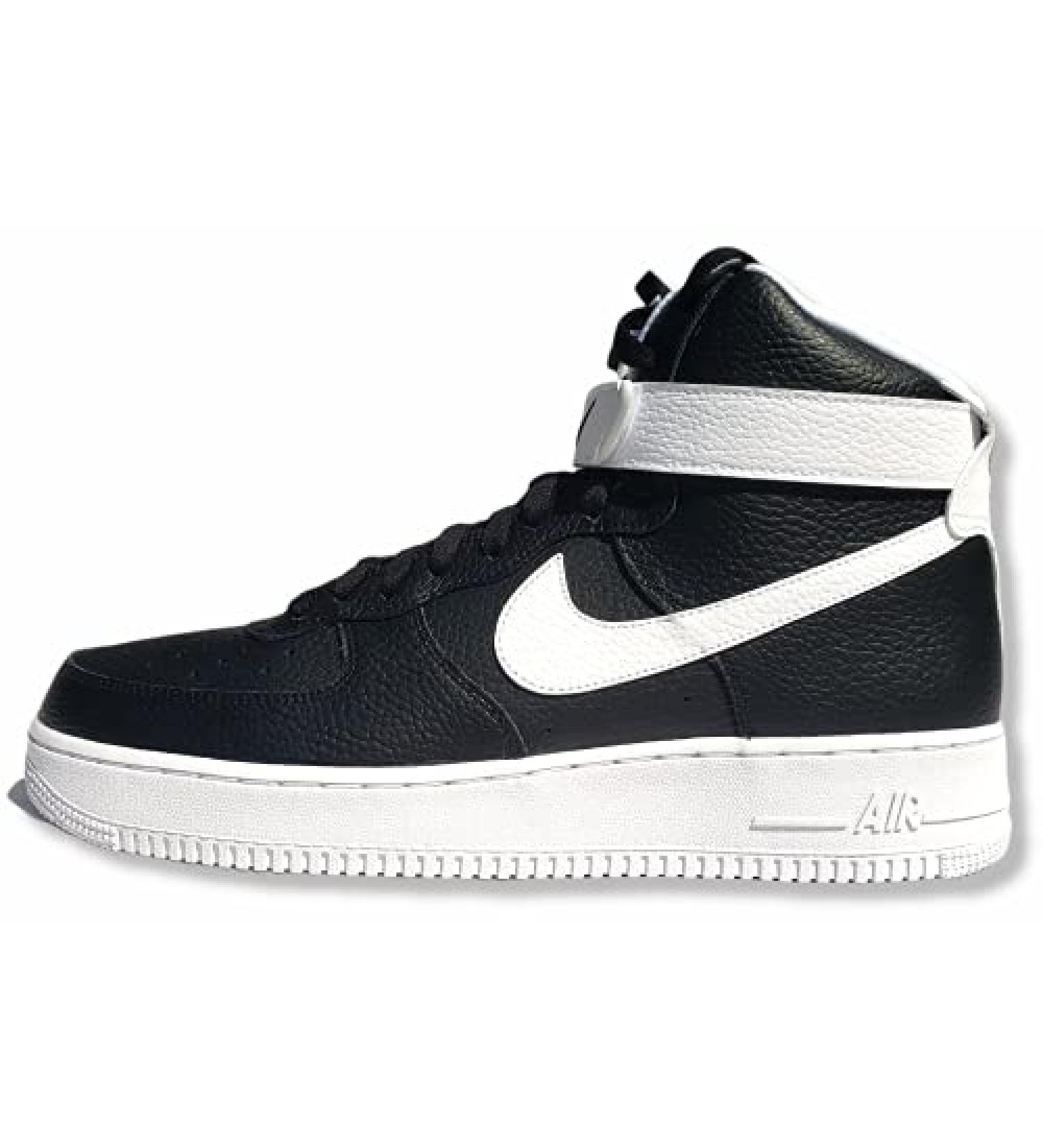 Nike Men's AIR Force 1 '07 Basketball Shoes 9 Black/White - Premium Quality and Style - Buy Online on GoSupps.com
