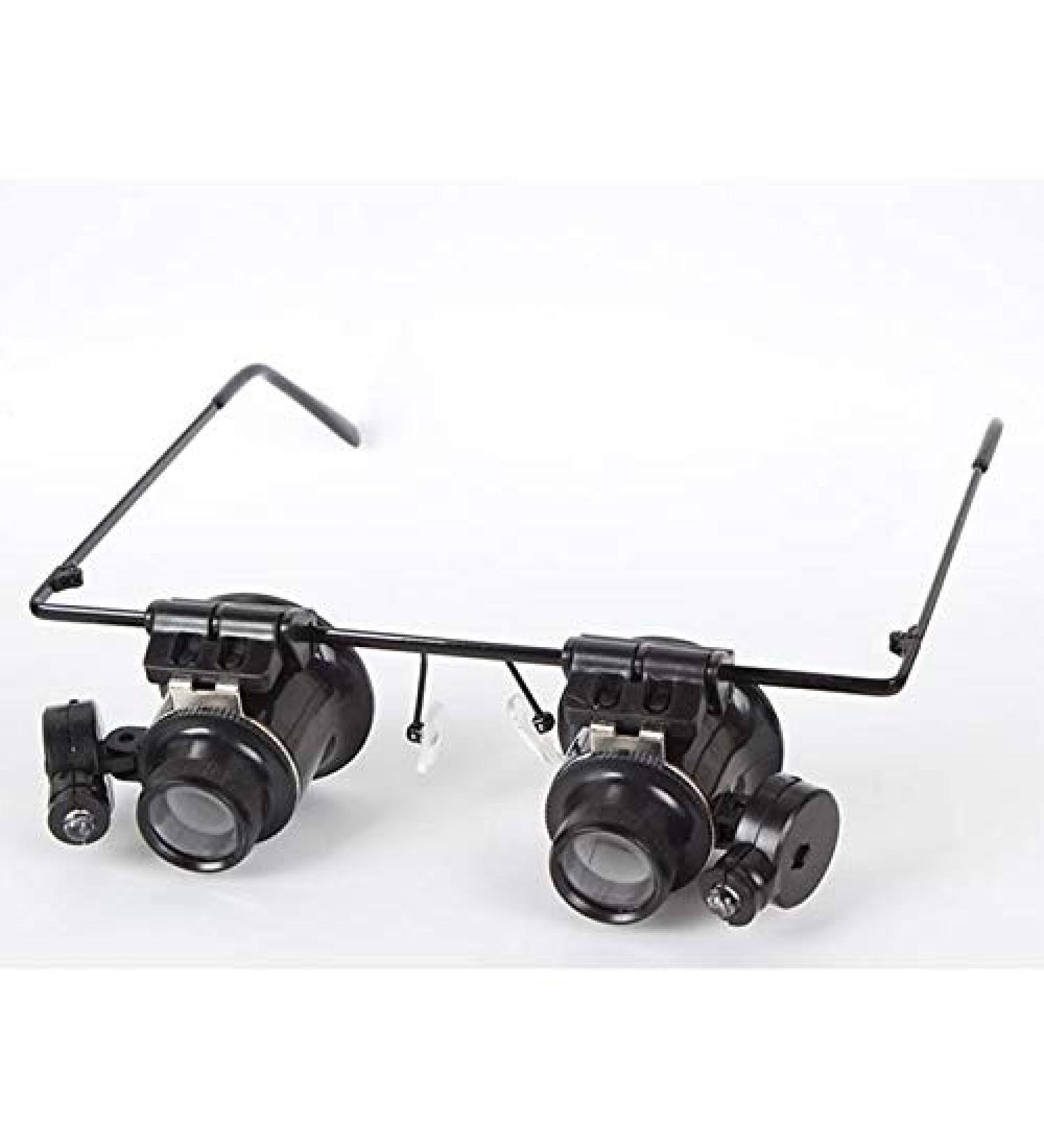 Tools Professional Headband Magnifier 20x Magnifier with Eye Glasses Design Clock Repair Magnifing Magnifying Suanyanzao9892a Ii 20X - Buy Online on GoSupps.com