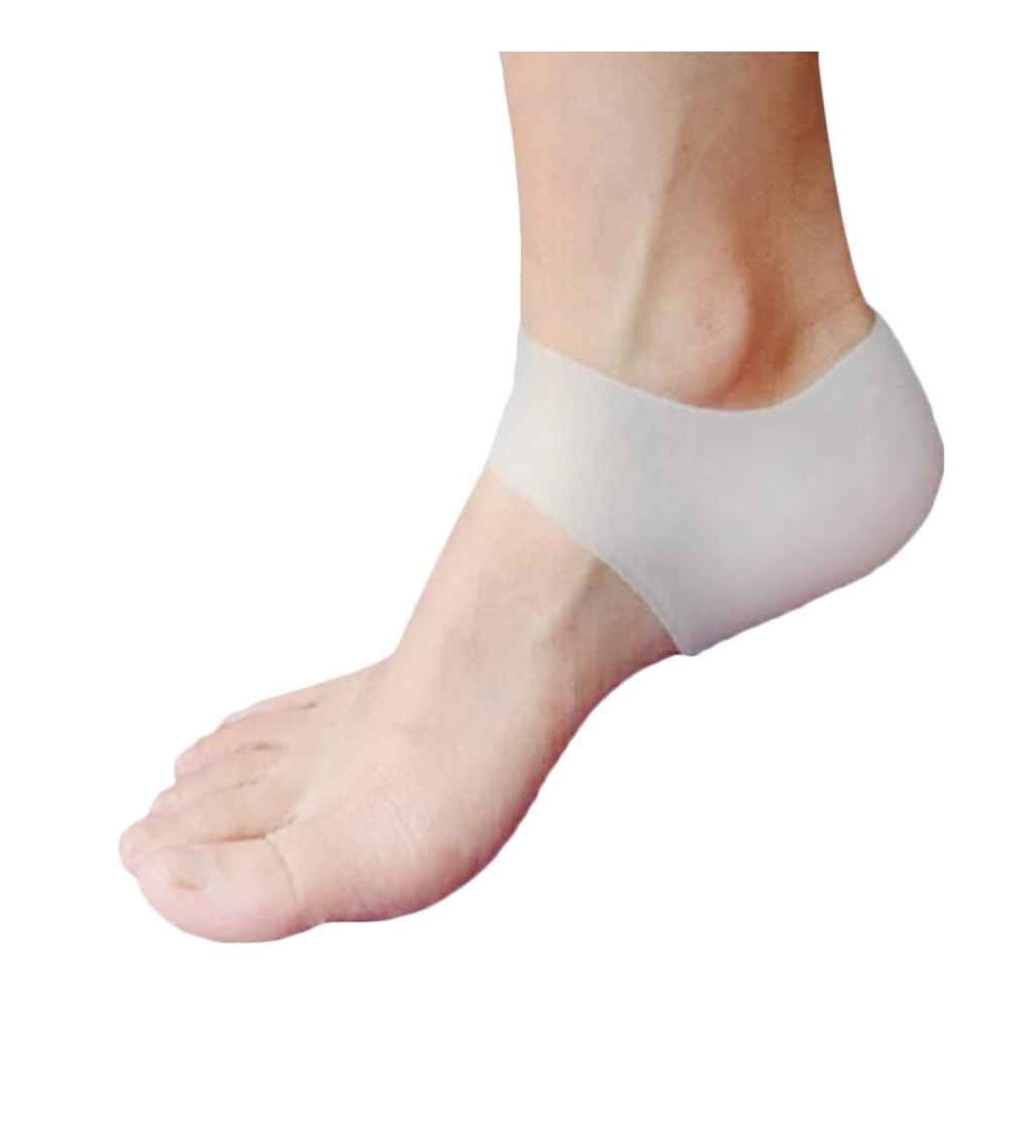 Silicone Moisturizing Gel Heel Socks Cracked Foot Skin Care Foot Massager Socks Foot Chapting Care Tool