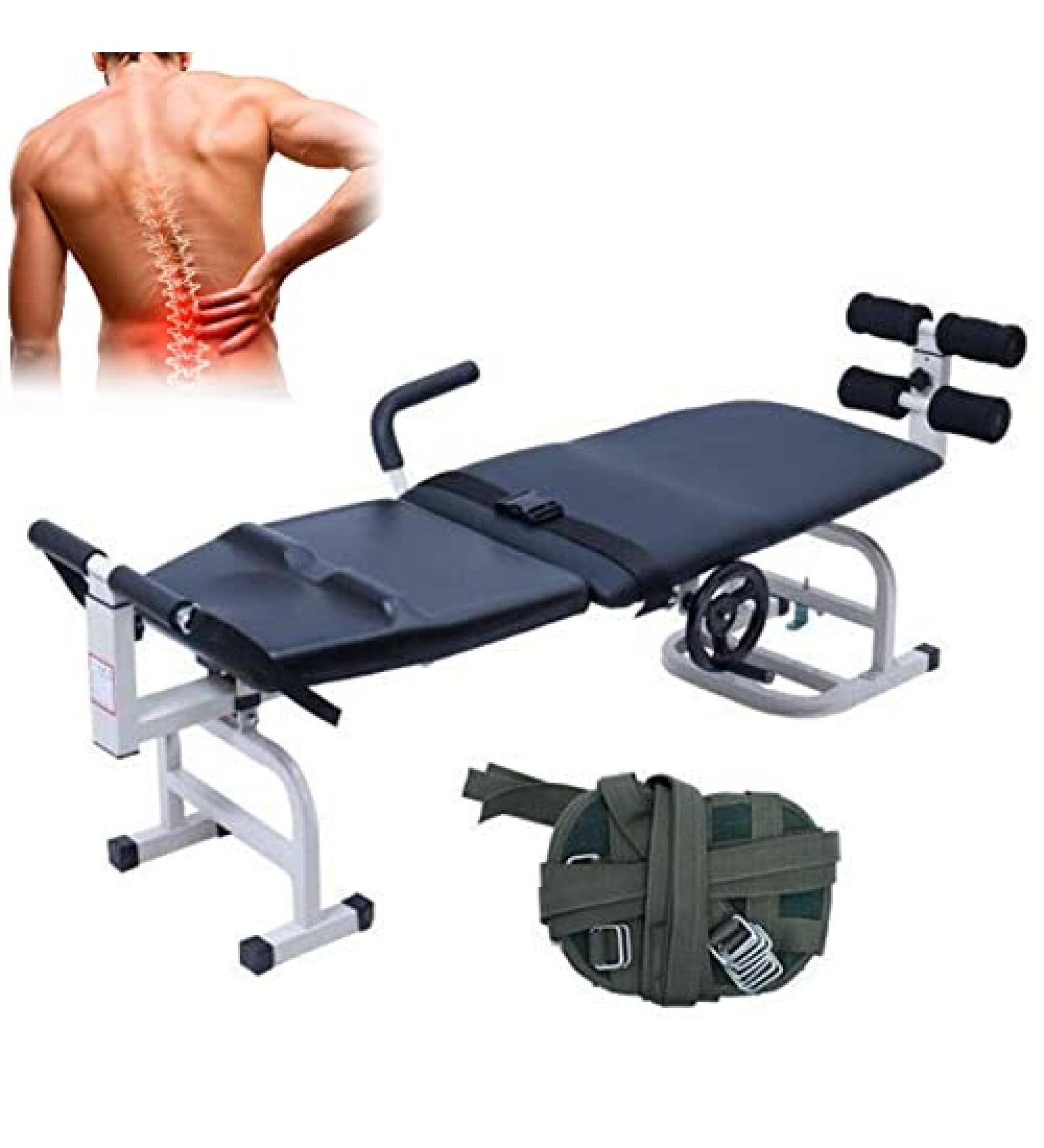 Home Use Cervical Traction Device Cervical Spine Extension Stretcher Device Portable Traction Bed for Relieve Cervical Fatigue and Back Pain - Buy Online on GoSupps.com