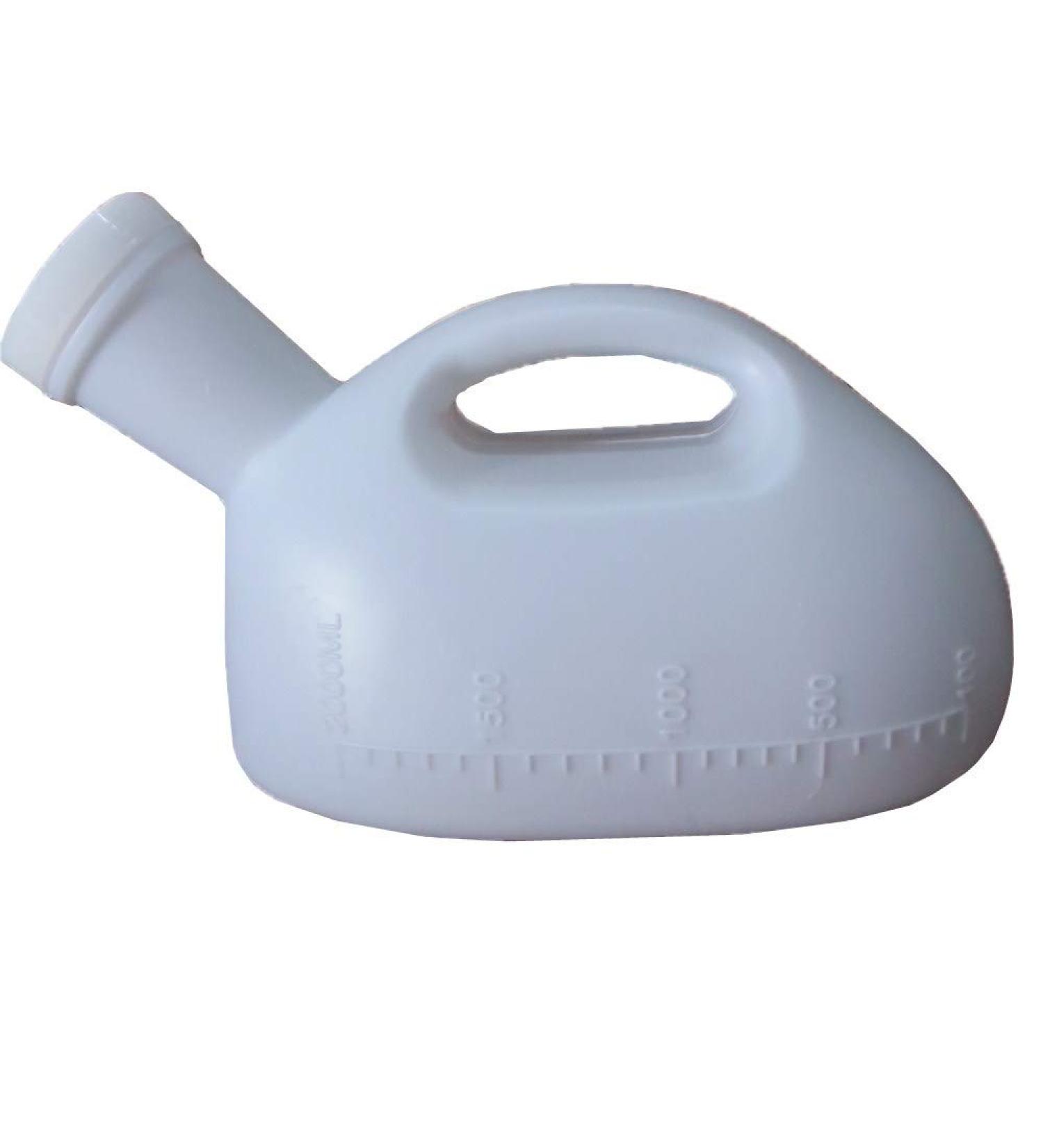YUMSUM 2000ML Male Urinal Portable Travel Toilet - White - Buy Online on GoSupps.com