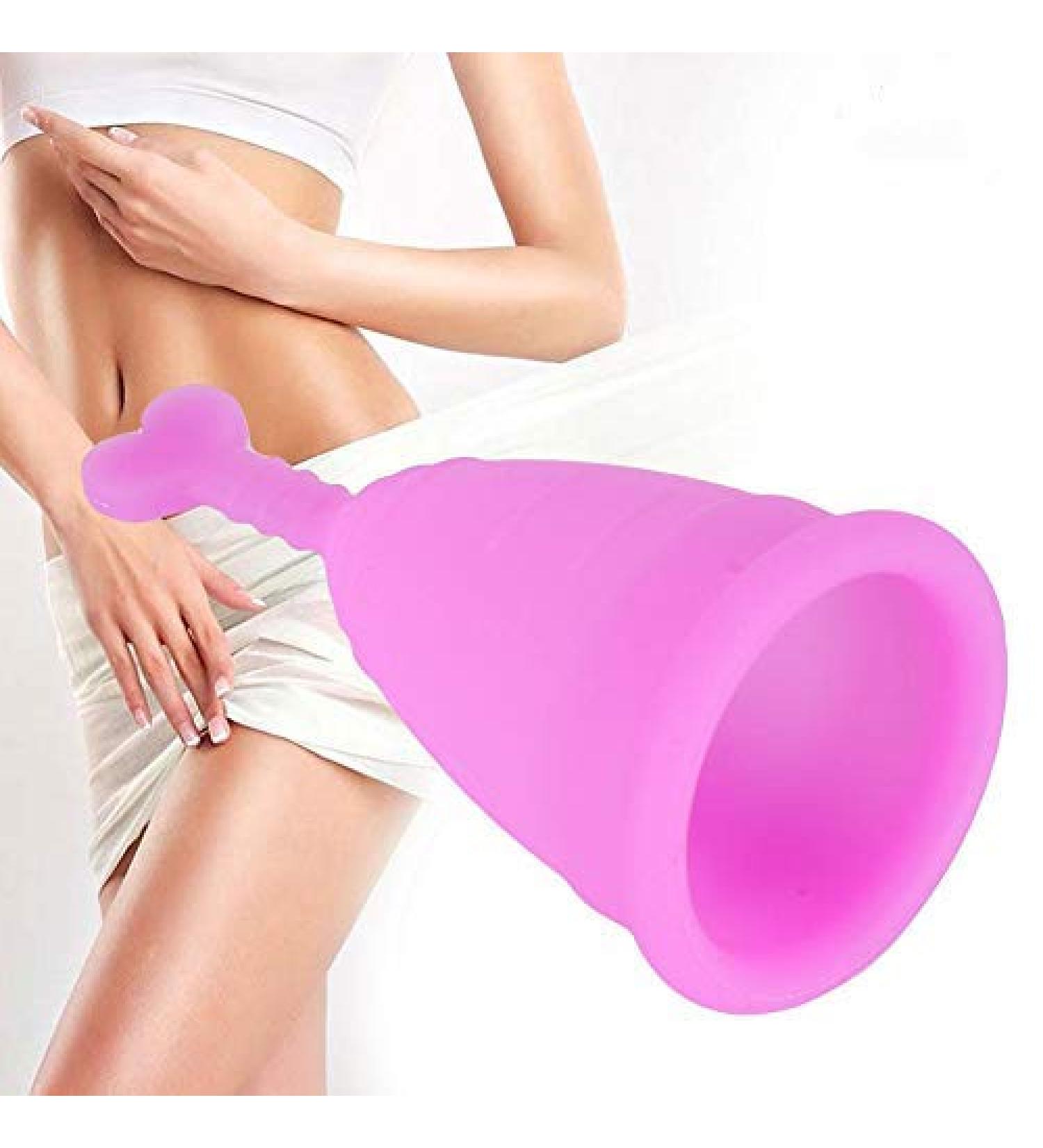 Buy Reusable Silicone Menstrual Cup - 2 Pieces Purple | Women's Hygiene Accessories - Buy Online on GoSupps.com