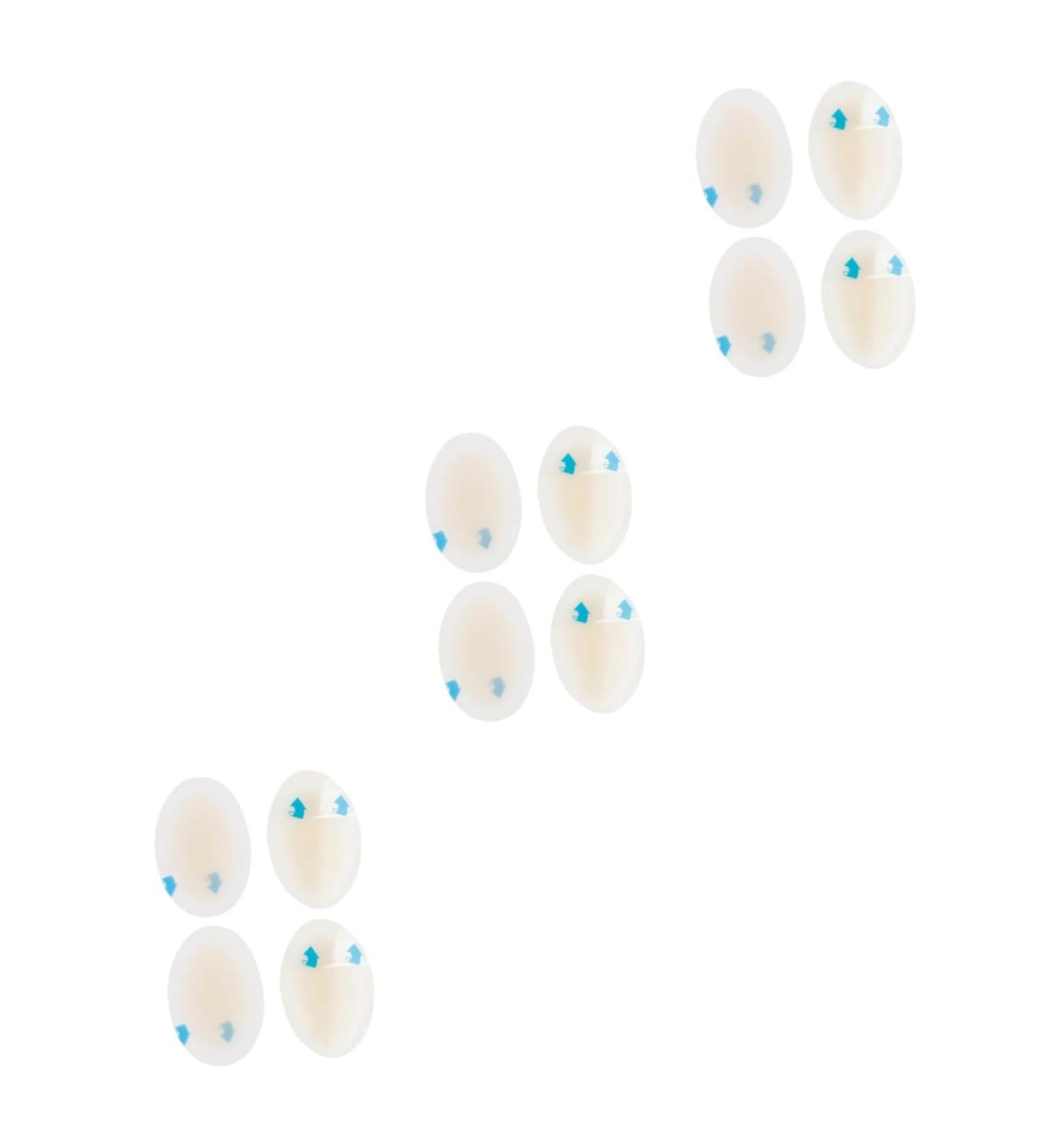 12 Pcs Silicone Heel Pads - Cushioned Gel Shoe Pads for Comfort & Support | International Shipping - Buy Online on GoSupps.com