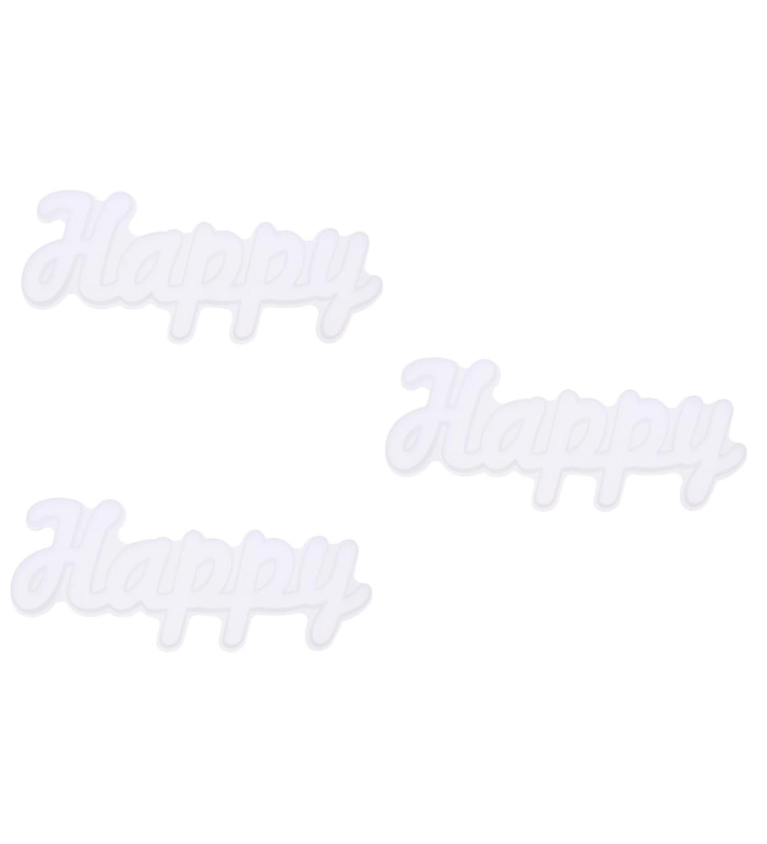 STOBOK 3 Pcs Crystal Epoxy Mold Silicone Word Sign DIY Silicone Mold Resin Molds Silicone Welcome Mold Welcome Pendant Epoxy Mold Welcome Sign Silicone Molds Household Signage Silica Gel - Buy Online on GoSupps.com