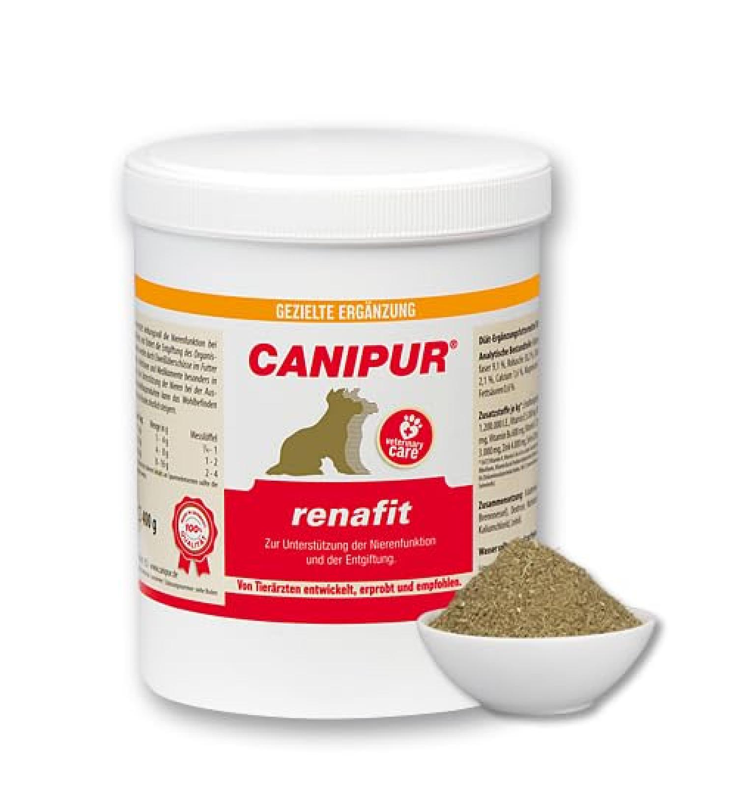 Canipur Renafit 150g - Supplementary Feed for Dogs | Supports Kidney Function & Detoxification | Easy-to-Use Powder - Buy Online on GoSupps.com