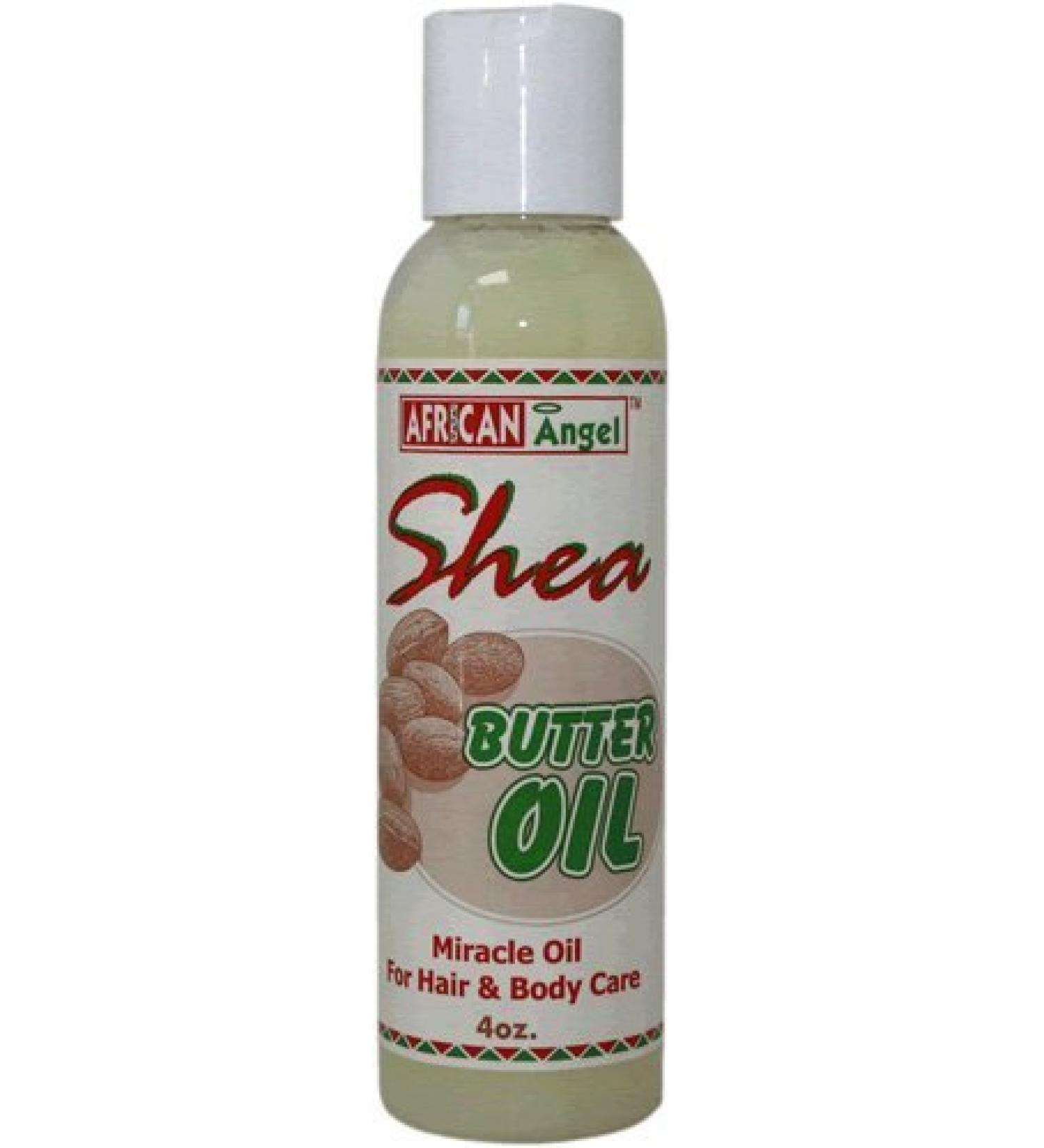 African angel Shea Butter Oil 4Oz by African Angel