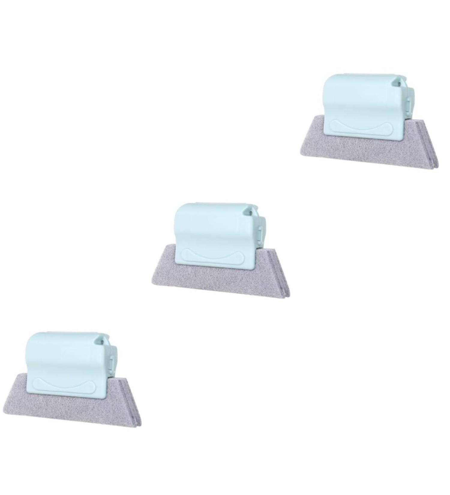 Healeved 3pcs Handheld window Gap brush Window Slot Brush cleaning ball cleaning brush window brush Bluex3pcs mediumx3pcs - Buy Online on GoSupps.com