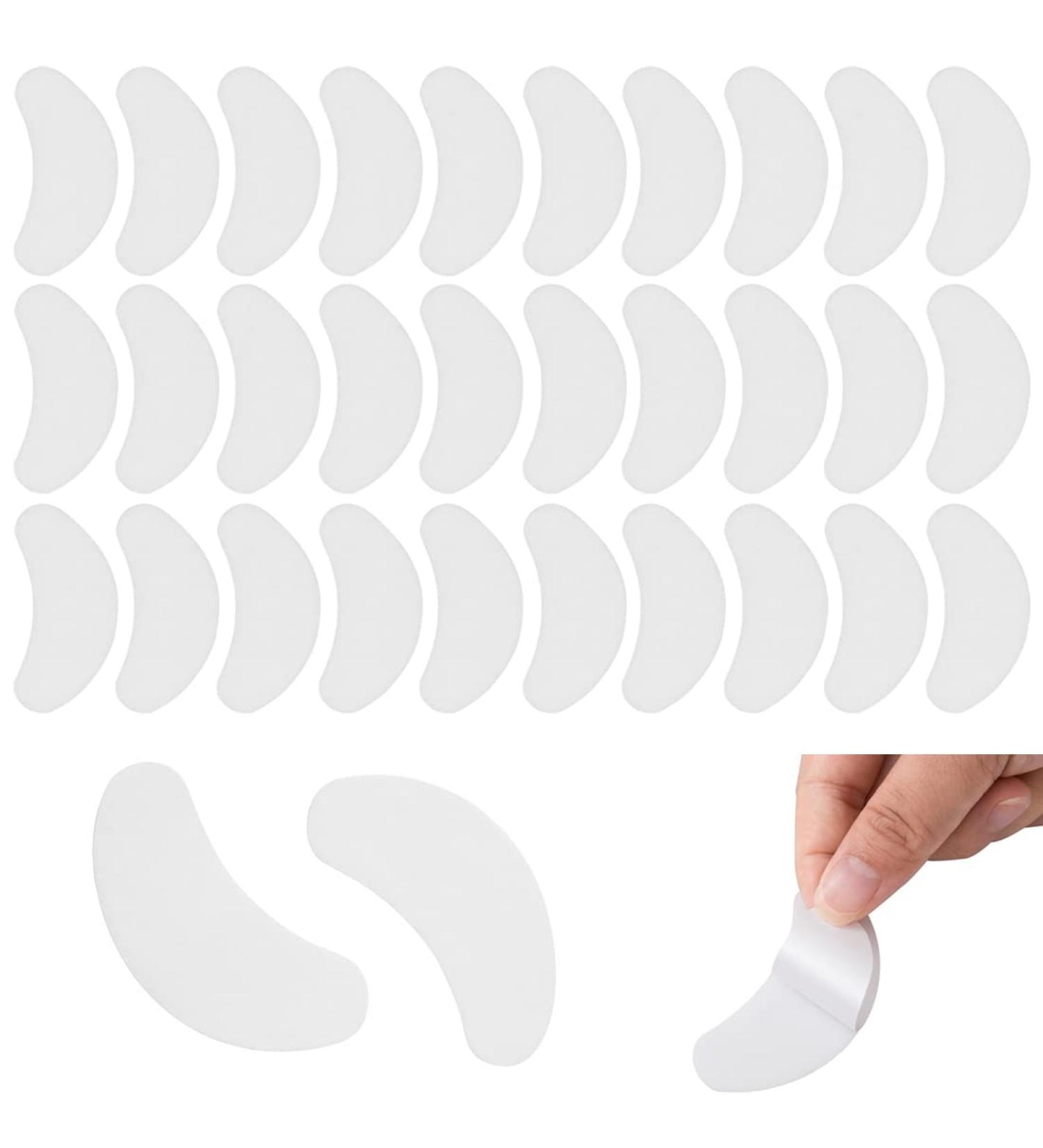 20 Pairs Lint-Free Eyelash Extension Gel Pads | Slide-Resistant Hydrogel Eye Patches for Perfect Application - Buy Online on GoSupps.com