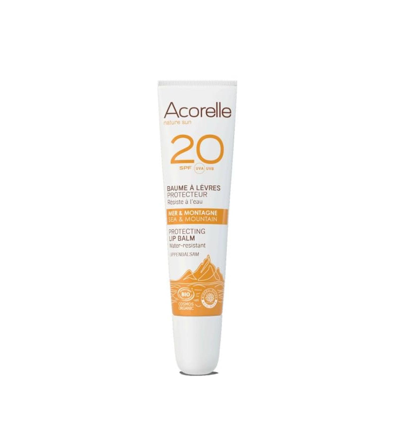 Acorelle Acorelle Certified Organic Protective Lip Balm SPF20-10ml
