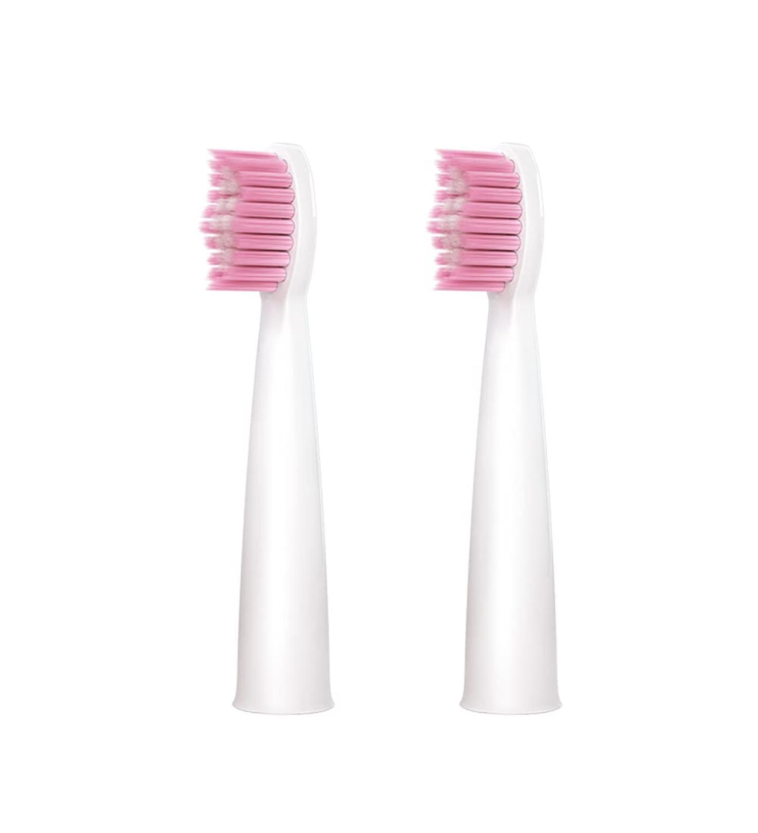 J20 Electric Toothbrush Replacement Toothbrush Heads (2 Pack)