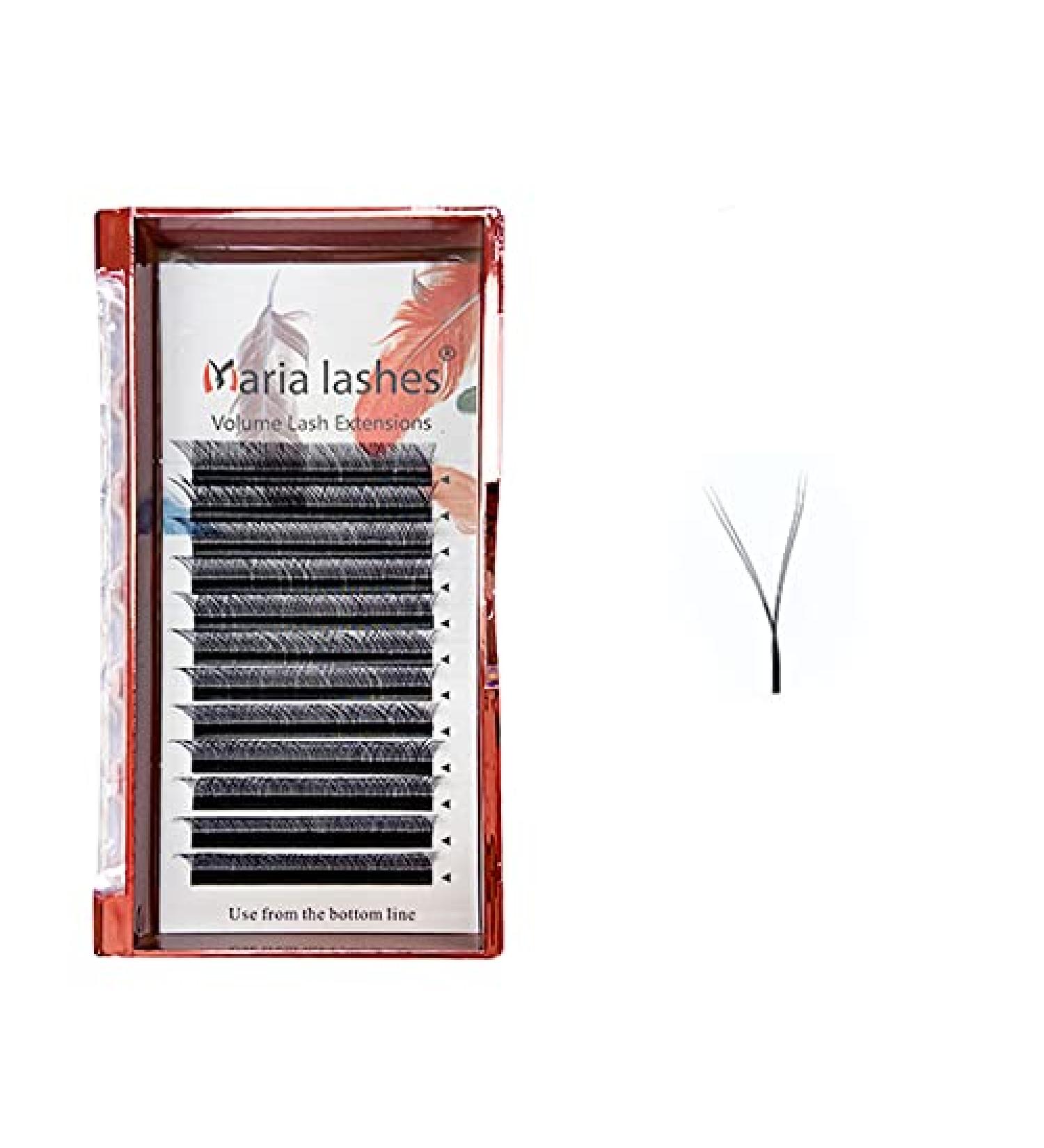 Y Shape Eyelashes 0.05/0.07 YY Type V Lashes Extension W Salon Makeup Naturally Soft D Curl Mix Mink Cilios Beauty - Buy Online on GoSupps.com