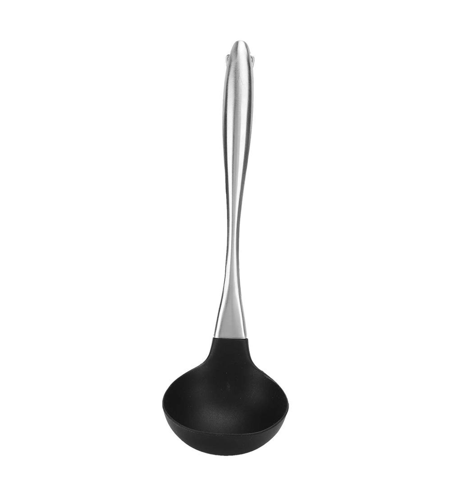 Spoon Nylon Utensil Heat Resistant Durable Scoop Soup Ladle for Stews for Serving Soups for Curry - Buy Online on GoSupps.com
