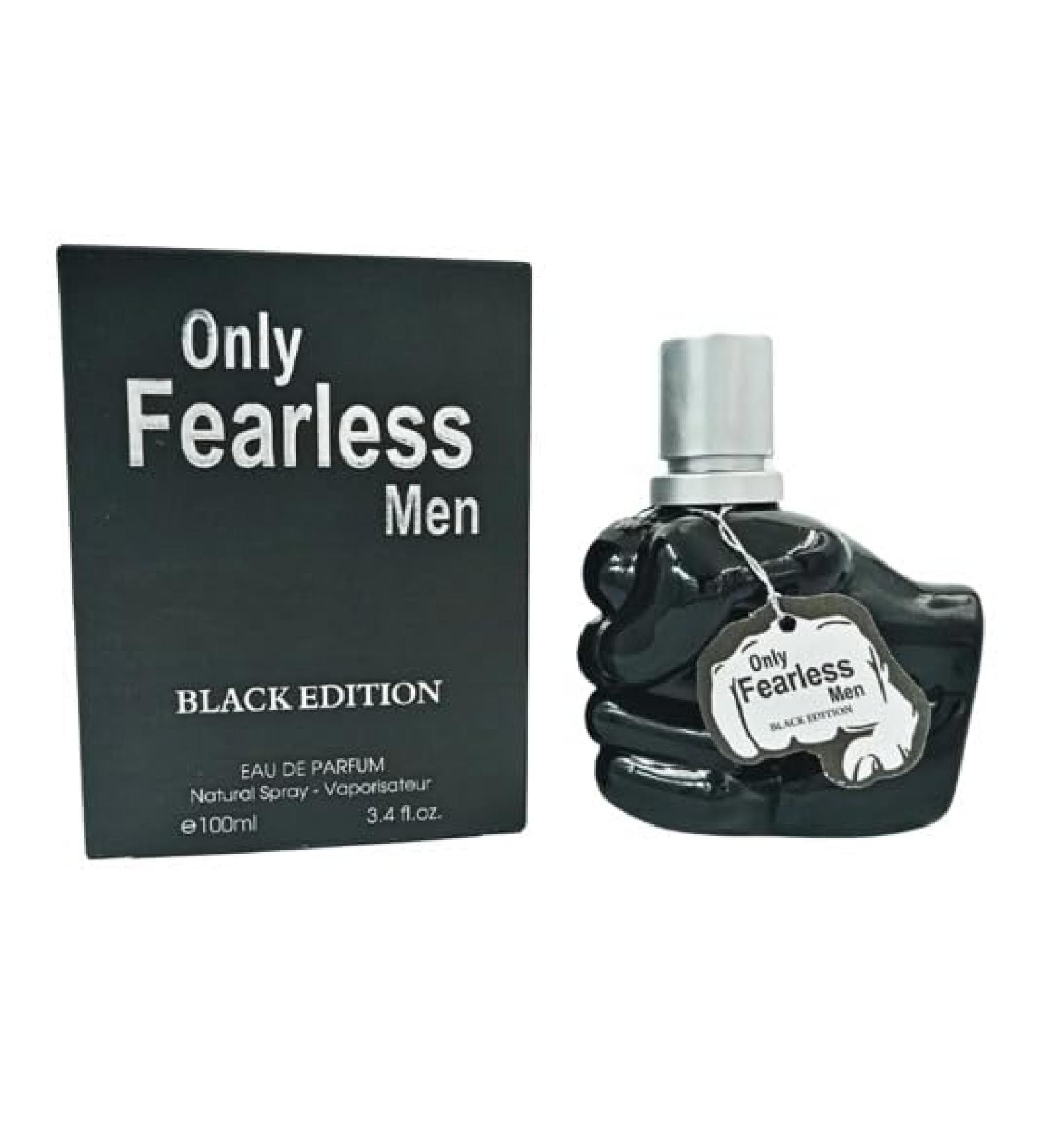 Only Fearless for Men (FC) Woody Spicy fragrance for men. Eau de Parfum 3.4 Fl. Oz. - Buy Online on GoSupps.com
