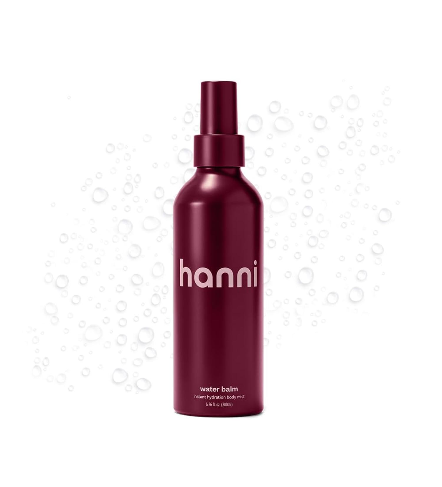 HANNI Water Balm Hydrating Body Mist, Moisturizer Spray with Hyaluronic Acid for All Skin Types, Lotion Replacement, 200 mL / 6.76 fl oz - Buy Online on GoSupps.com