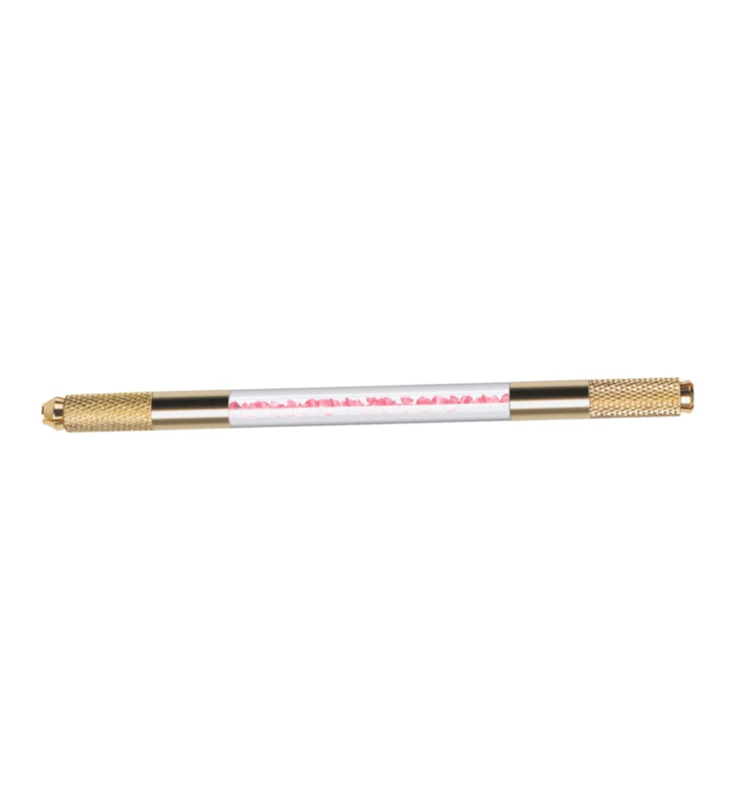 Outanaya Microblading Eyebrow Pen Embroidery Pencil Eyebrow Pencil Eyebrow Microblading Pen Eyebrow Tattoos Pens Korean Handle 1 count (Pack of 1) Pink - Buy Online on GoSupps.com