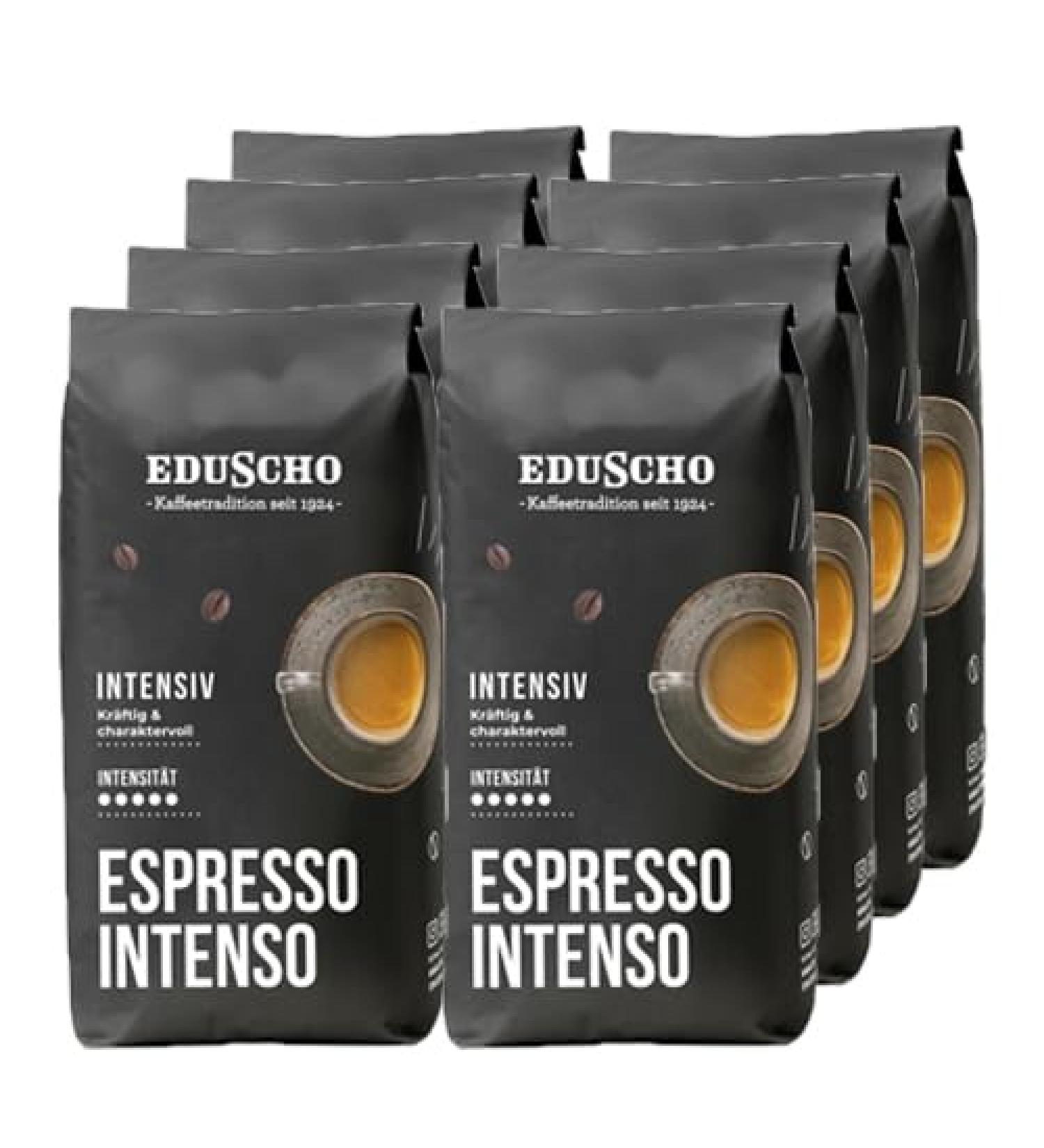Eduscho - Espresso Intenso Beans - 8x 1kg