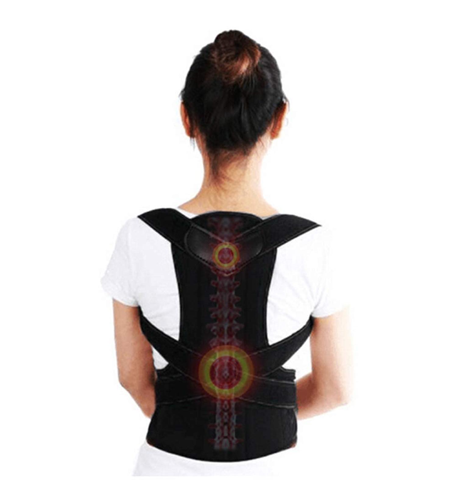 Back Brace Posture Corrector Comfortable for Clavicle Support Invisible And Breathable Kyphosis Brace Posture Fixer Improves Posture for Children & Adult lofty ambition A L - Buy Online on GoSupps.com