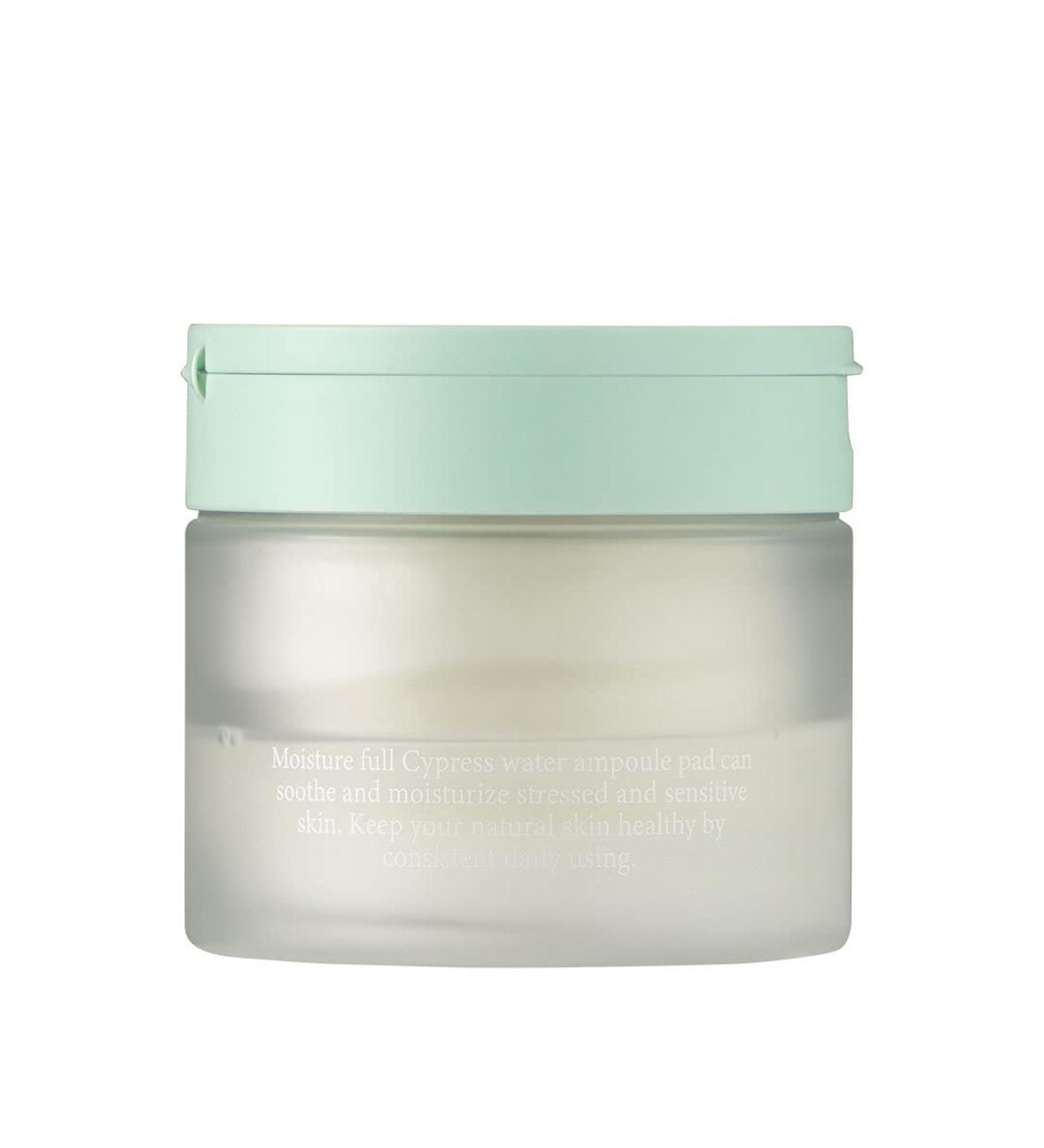 LU PIUM Calming Repair Ampoule Pad - 80 Vegan Hypoallergenic Pads for Sensitive Skin | Korean Skincare with Quick Soothing & Cooling Effects - Buy Online on GoSupps.com
