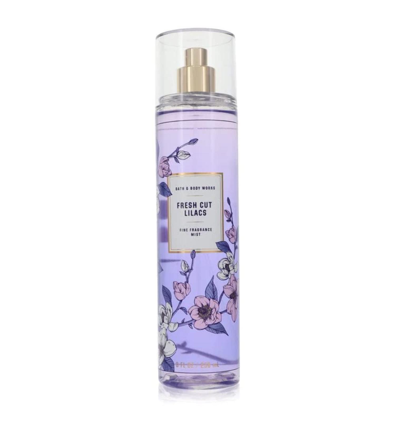 Bath and Body Works Fresh Cut Lilacs Fine Fragrance Mist Ounce Spray Summer 2020 Collection