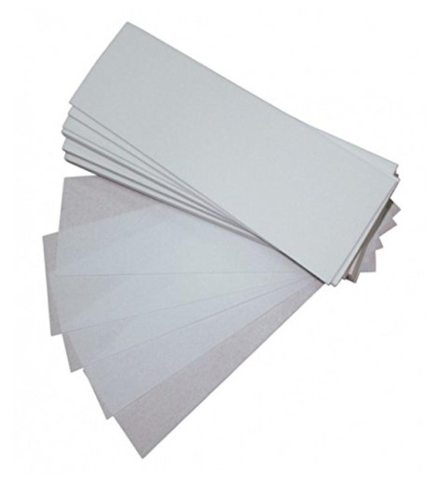 Lot de 500 bandes papier pilation cire (5 paquets de 100 unit s...
