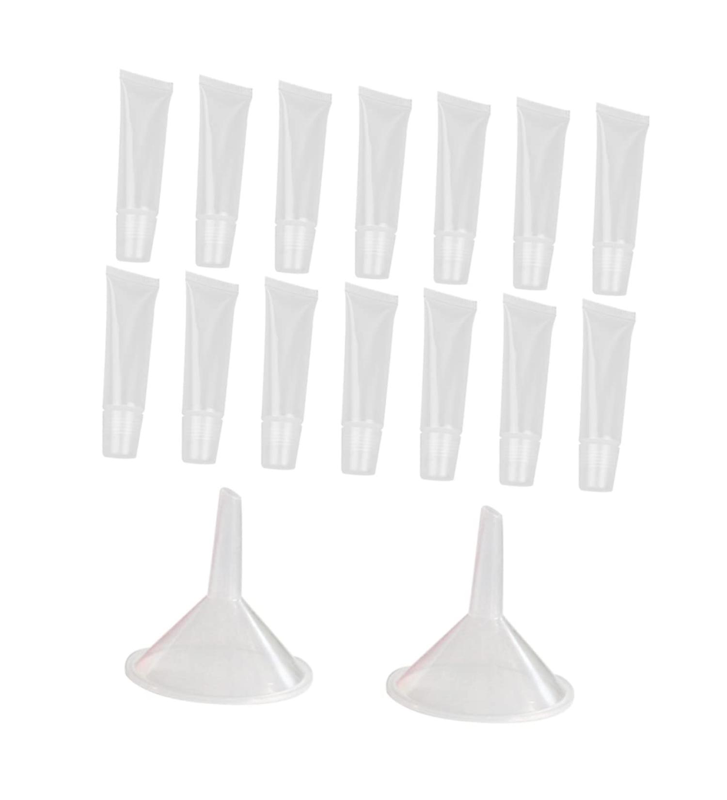VALICLUD Tubes Cosm tiques Transparents Vides pour de Tubes Entonnoirs Moyens tanches et R utilisables - Buy Online on GoSupps.com