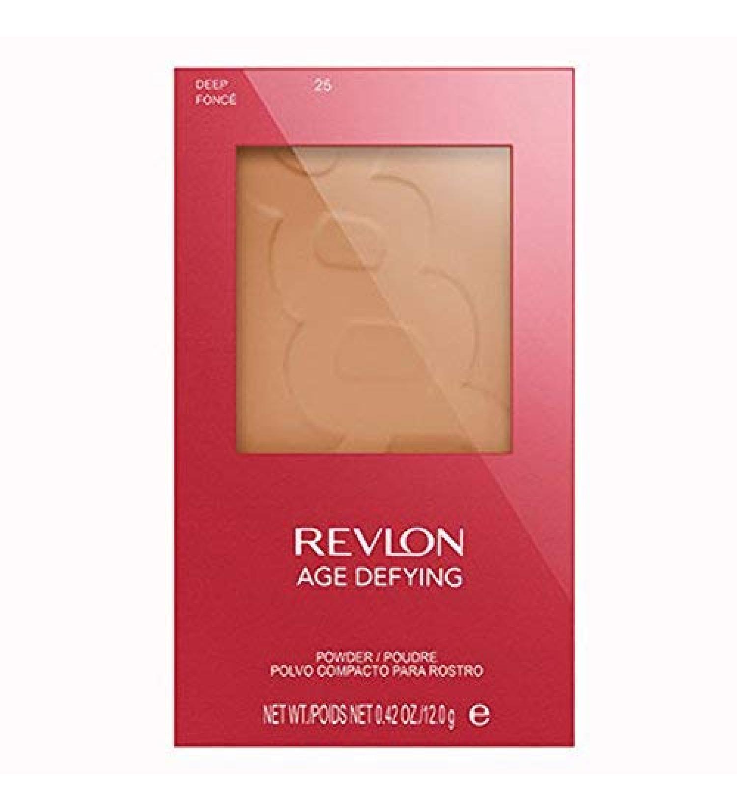 Revlon DNA Advantage Pressed Powder Compact  Deep 25  0.42 Ounce