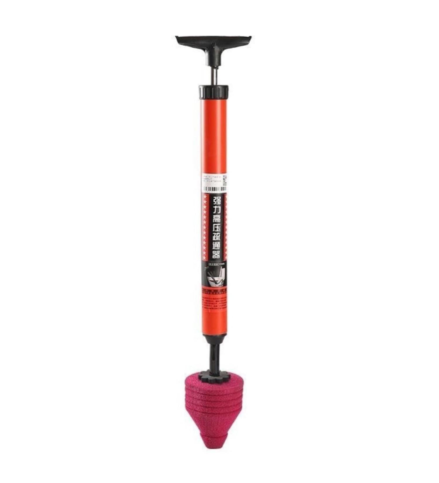 Toilet Unclog High Pressure Toilet Unblock Shot Sealing Pipelines Pipe Strong P1O1 Dredging Toile Plug Resilience Plunger (pink) - Buy Online on GoSupps.com