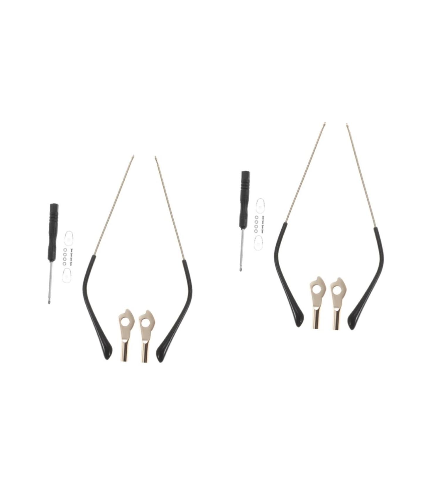 Healeeved Metal Glasses Repair Tool - 2 Pair Glasses Substitute Bars for Accessory Fixes | International Shipping - Buy Online on GoSupps.com