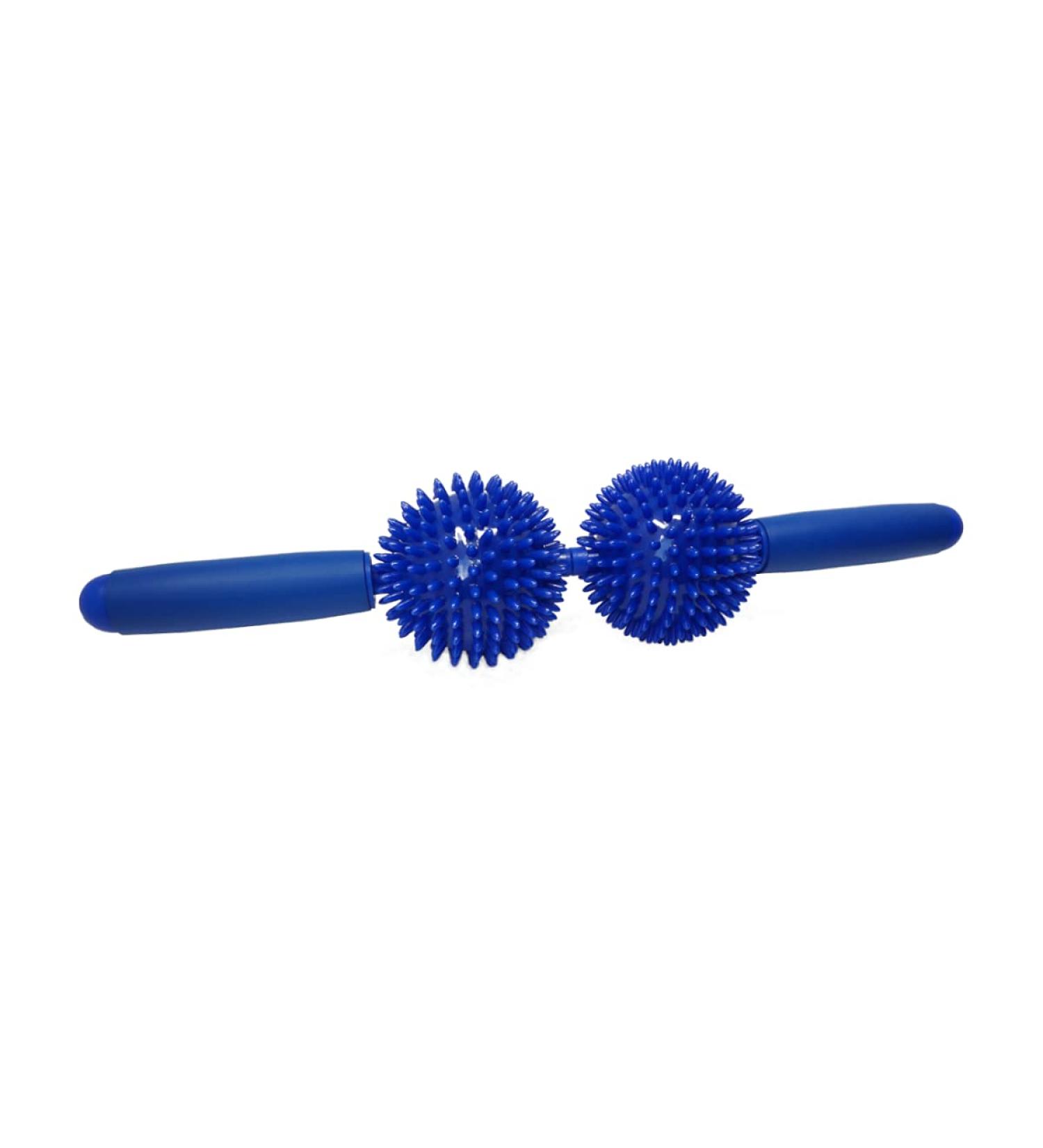 ATC Handels GmbH Massage Roller with 2 Hedgehog Balls - 9 cm for Relaxing Foot & Muscle Massage - Easy & Effective Relief - Buy Online on GoSupps.com