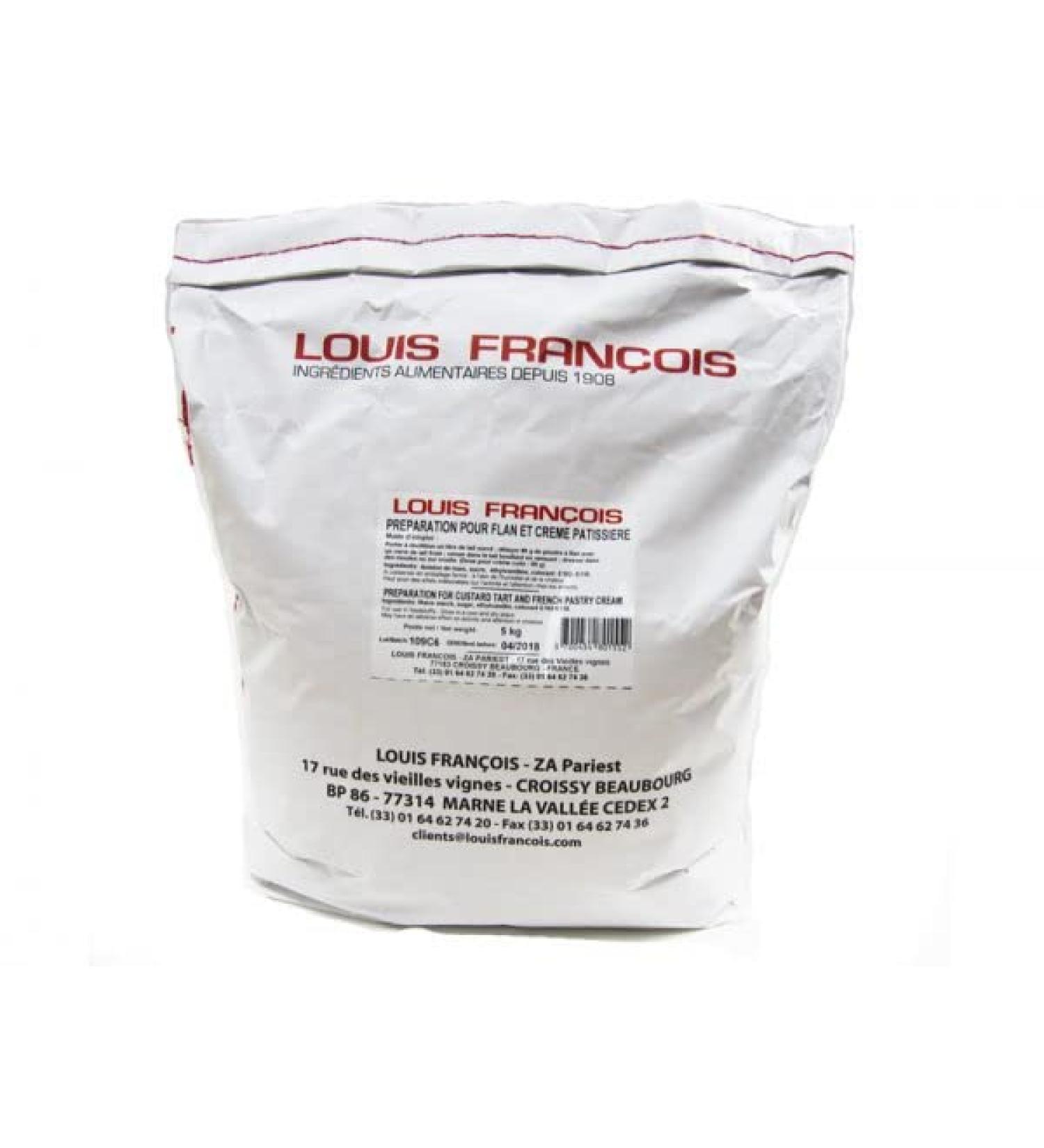 5 KG CREME PATISSERIE HOT PROCESS LOUIS FRANCOIS