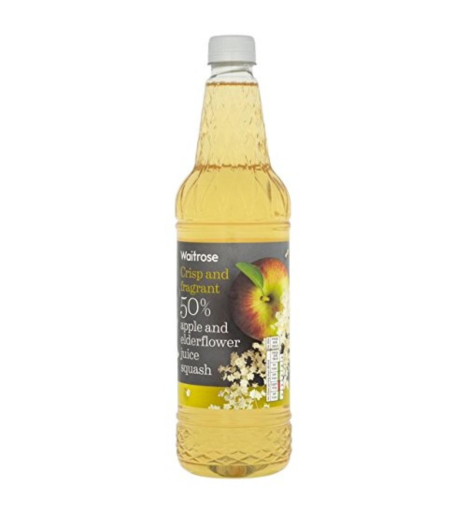 WAITROSE High Juice Greenhouse Apple and Elderflower 1 L
