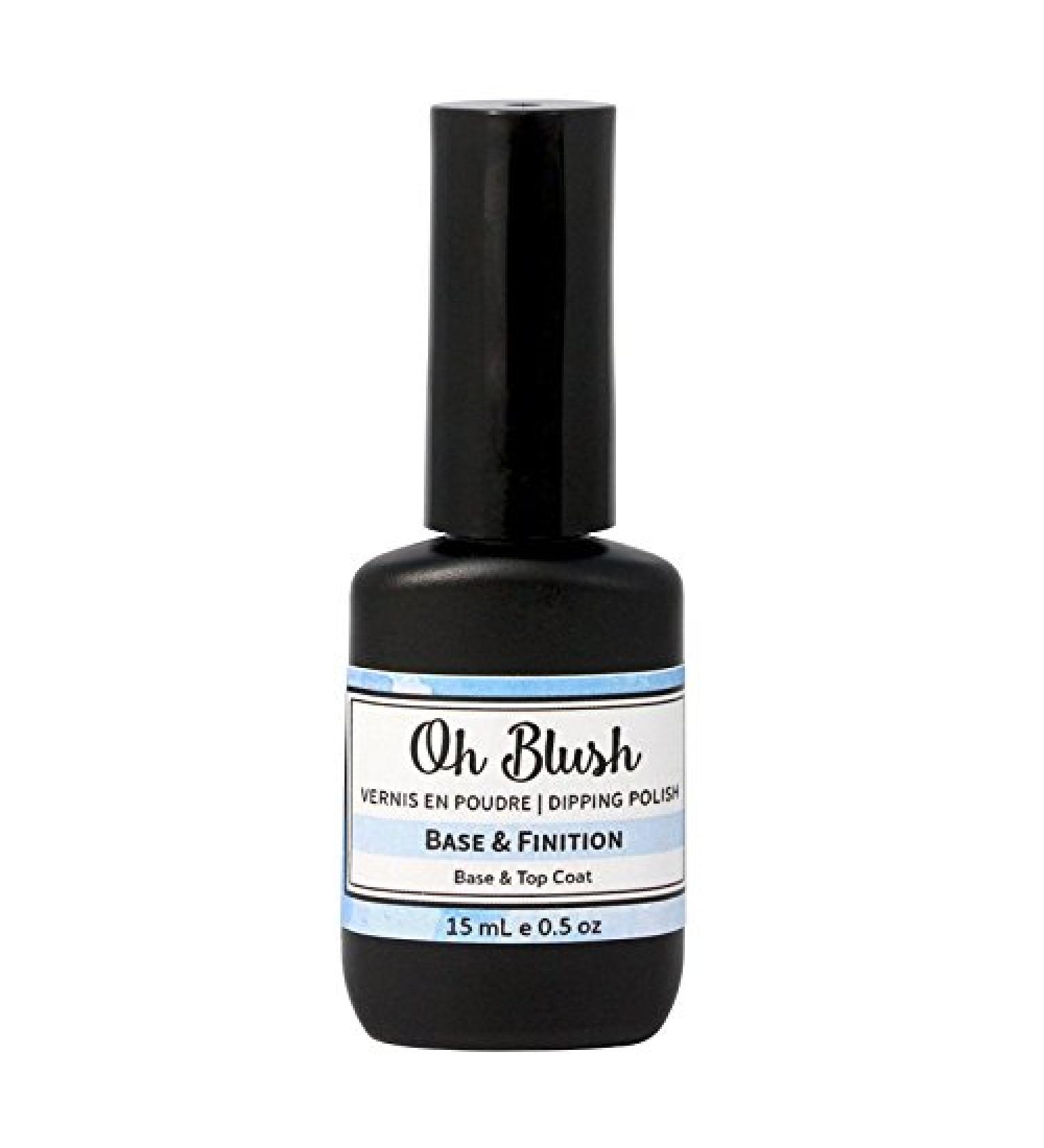 Oh Blush Dipping Polish - Base and Top Coat (15 ml)