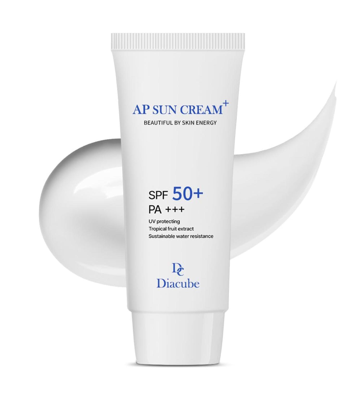 AP Fruity Waterproof Sunscreen SPF 50+ PA++ | Strong UV Protection Tone Up Silky Finish | Korean Skincare | Shop Internationally - Buy Online on GoSupps.com