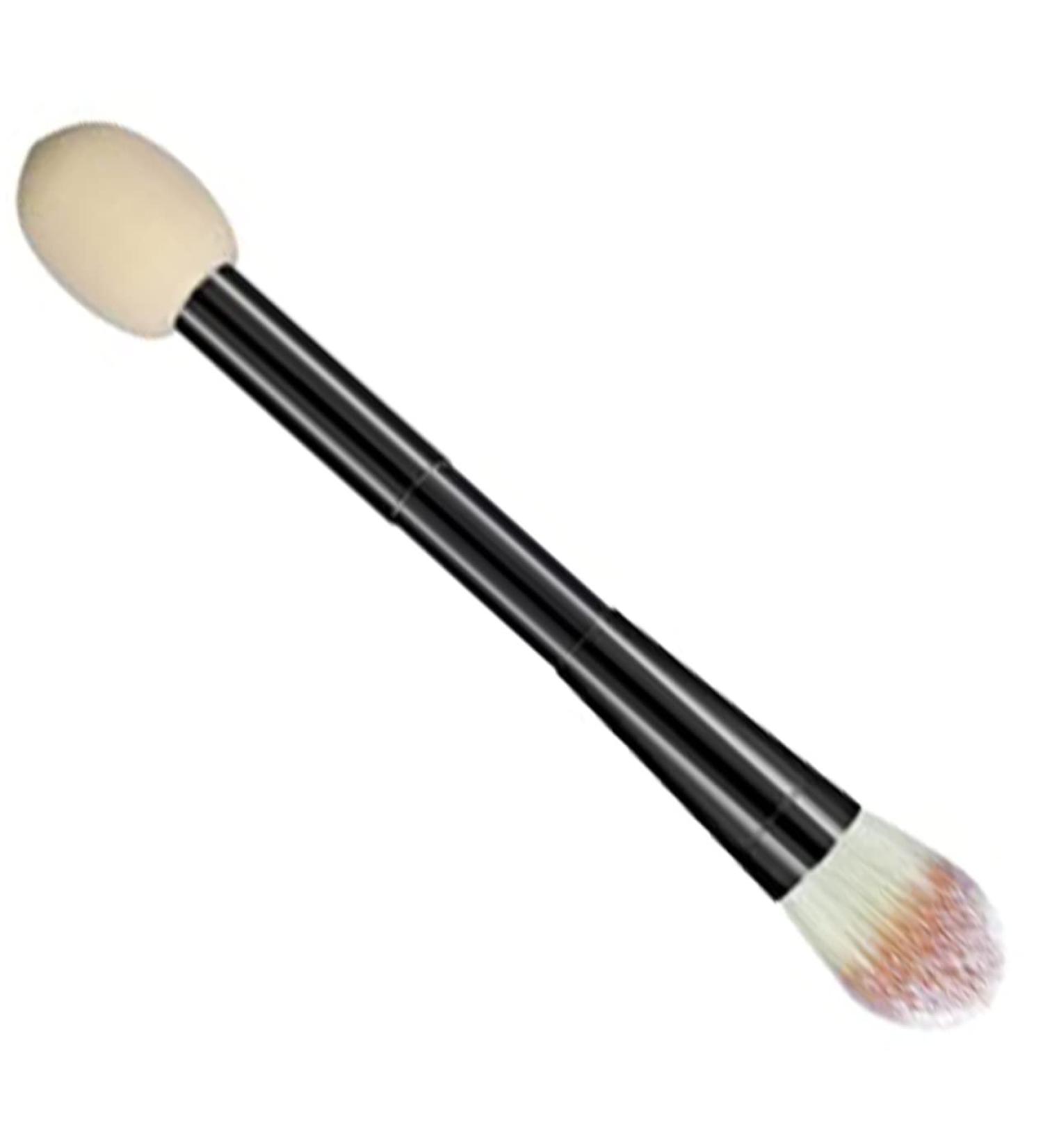 FOMIYES Double-ended Makeup Brush Concealer Brush Sponge Foundation Brush Make up Blending Blush Brush Beauty Double Ended Brush Mascara Plastic Cosmetics Miss Non Latex 19X2.5CM As Shown - Buy Online on GoSupps.com