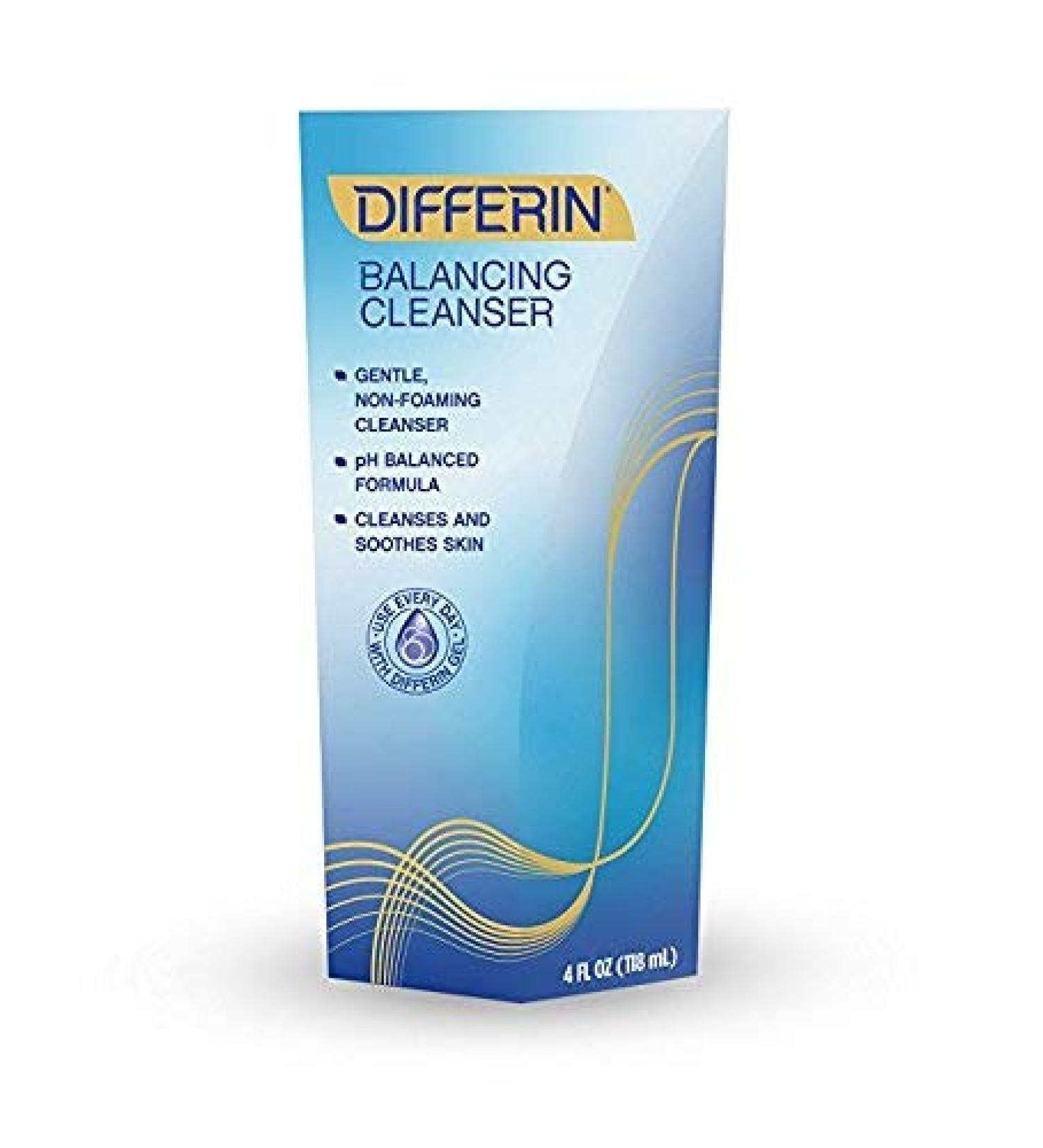 Differin Balancing Cleanser 4 Fl Oz (Pack of 2)
