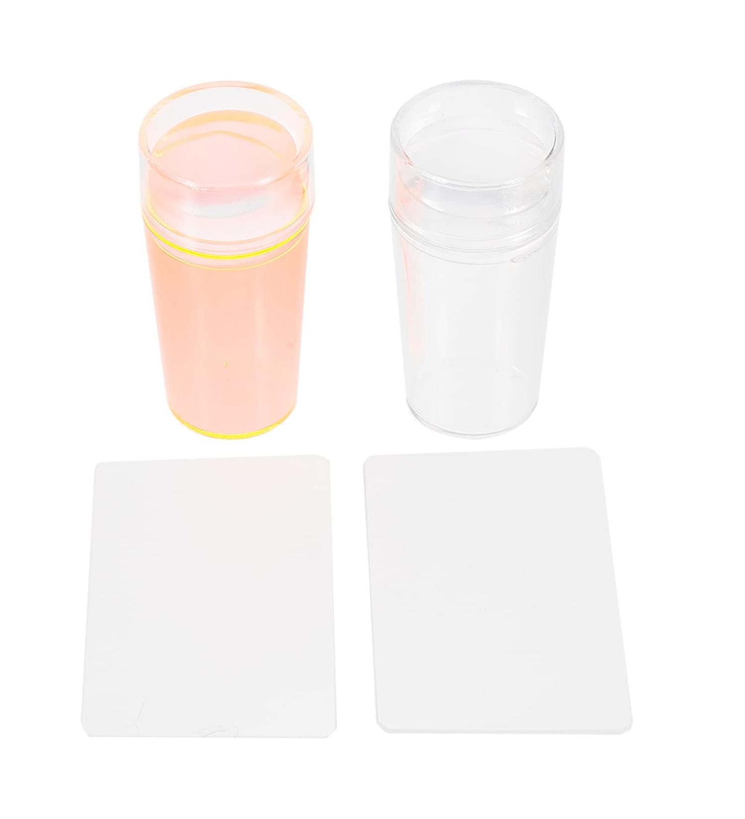 Shop Nail Stamp Art Set - Clear Silicone Gel Stamps & Jelly Stamper for Perfect Nails - International Shipping - Buy Online on GoSupps.com