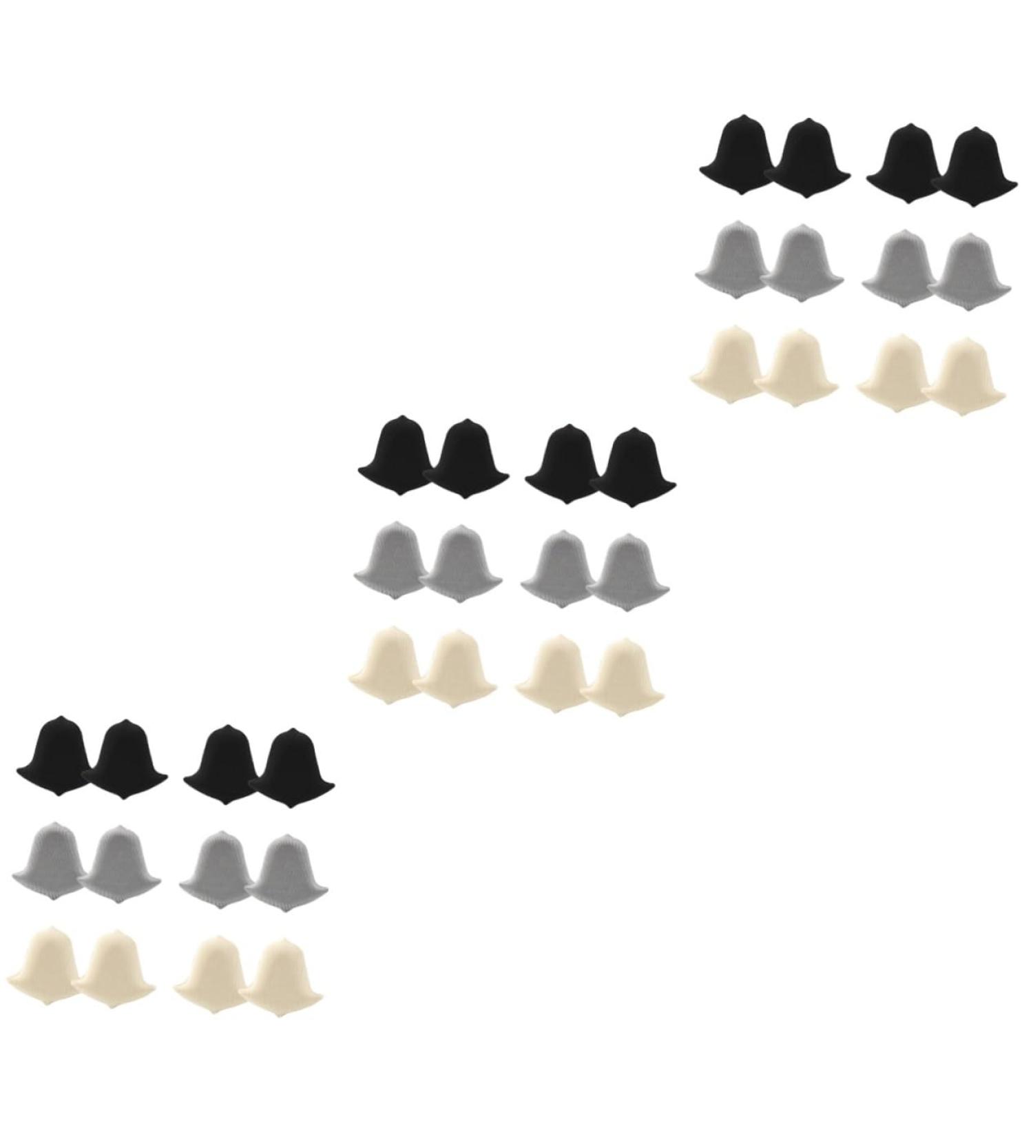 FOMIYES 18 Pairs Forefoot Half Size Pad & Heel Liners - Invisible Shoe Pads for Comfort & Support | Wear-Resistant Foot Grips for High Heels - Buy Online on GoSupps.com