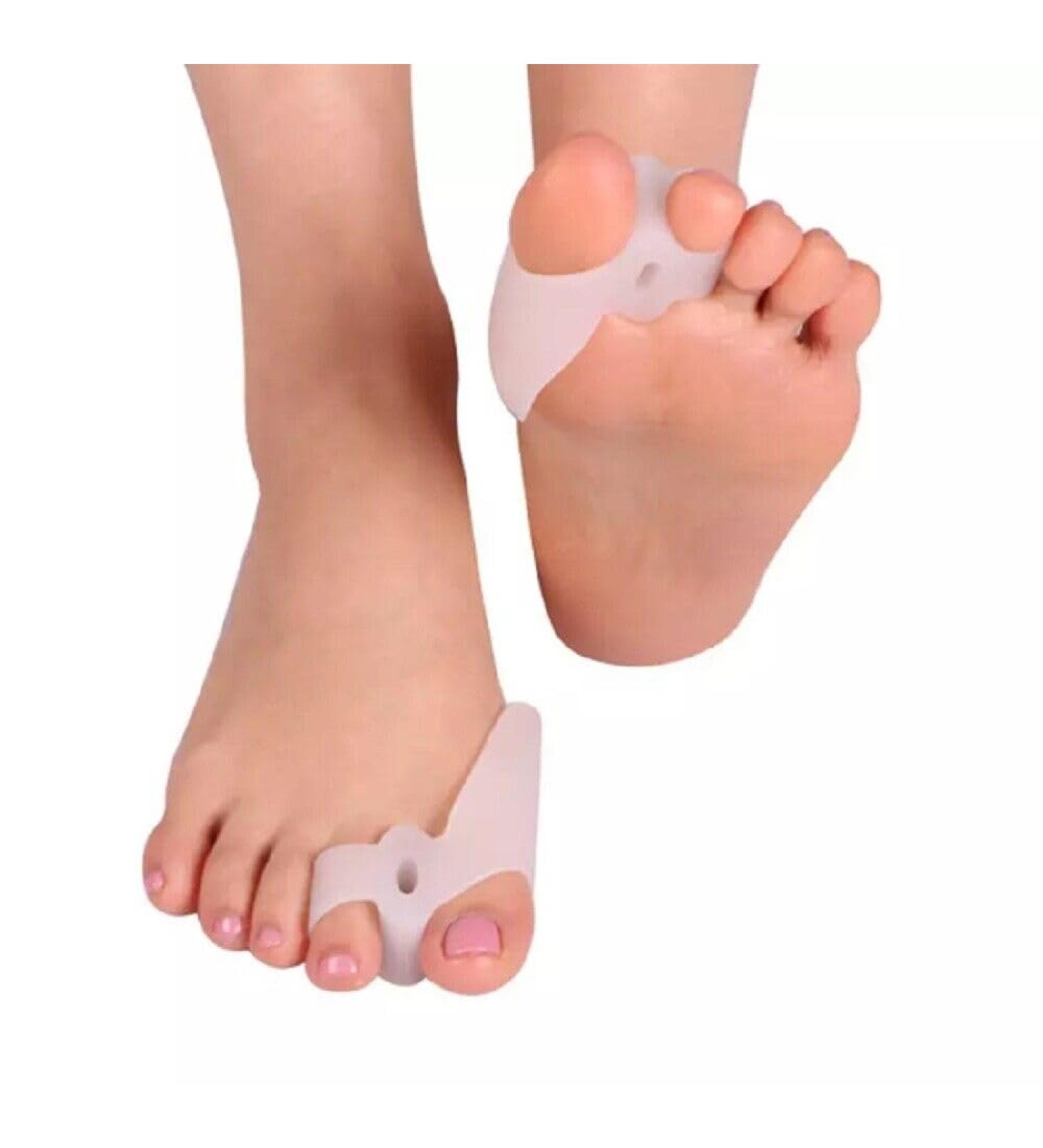 Bunion Corrector Gel Toe Straightener Silicone Spacer - 1 Pair - Buy Online on GoSupps.com