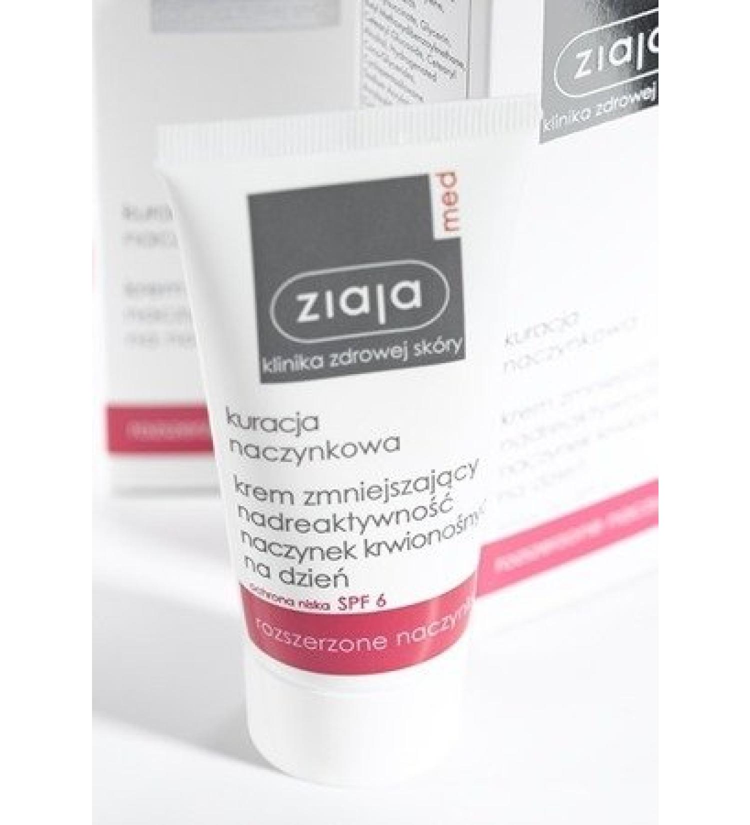 Ziaja Ziaja - Hydrating skin with a tendency towards redness SPF 6 Capillary Care 50 ml - 50ml