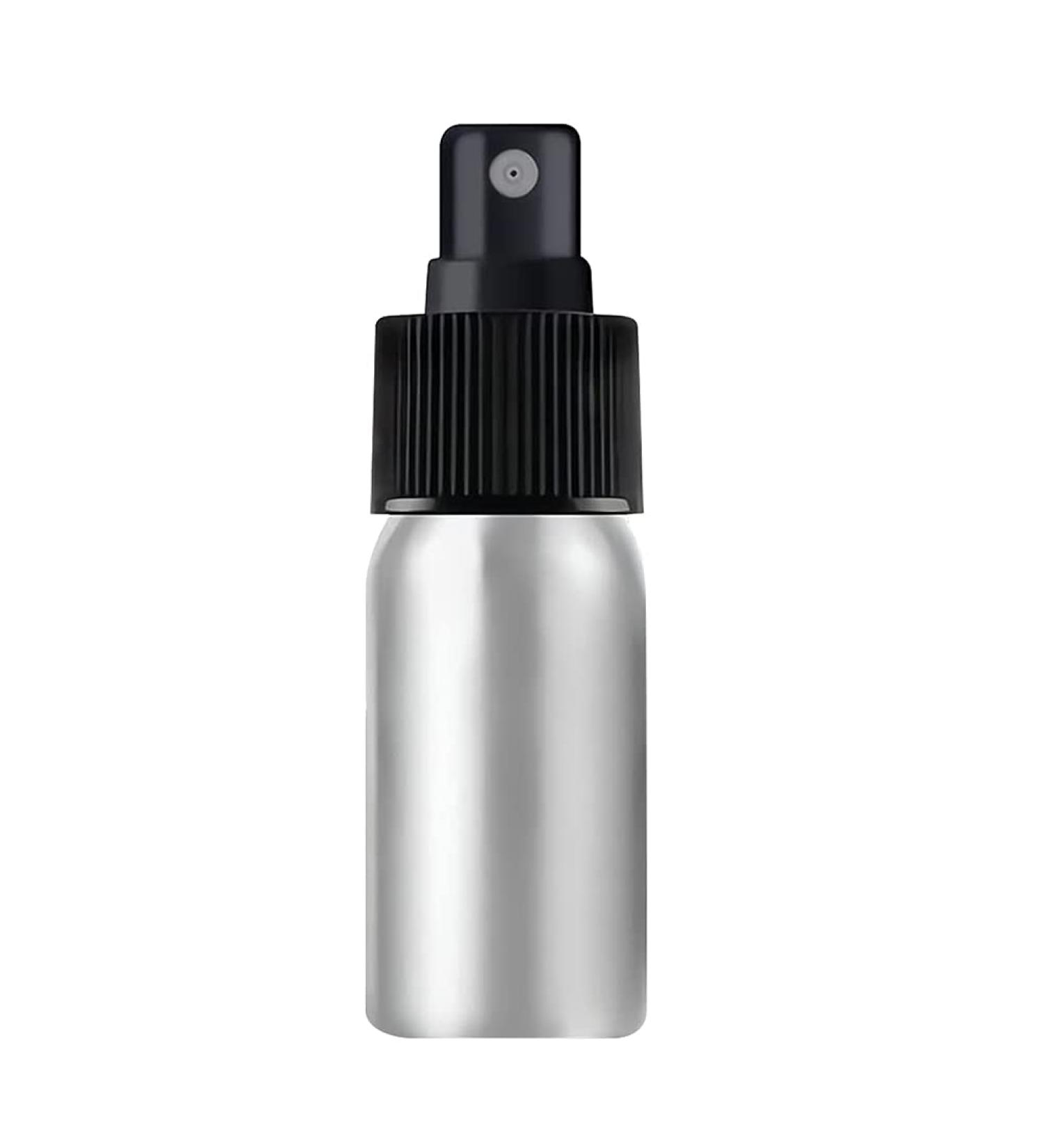 Herbest Aluminum 100ml Mini Fine Fog Spray Bottles - Refillable Empty Bottles for Perfume Cosmetics & Essential Oils - Buy Online on GoSupps.com