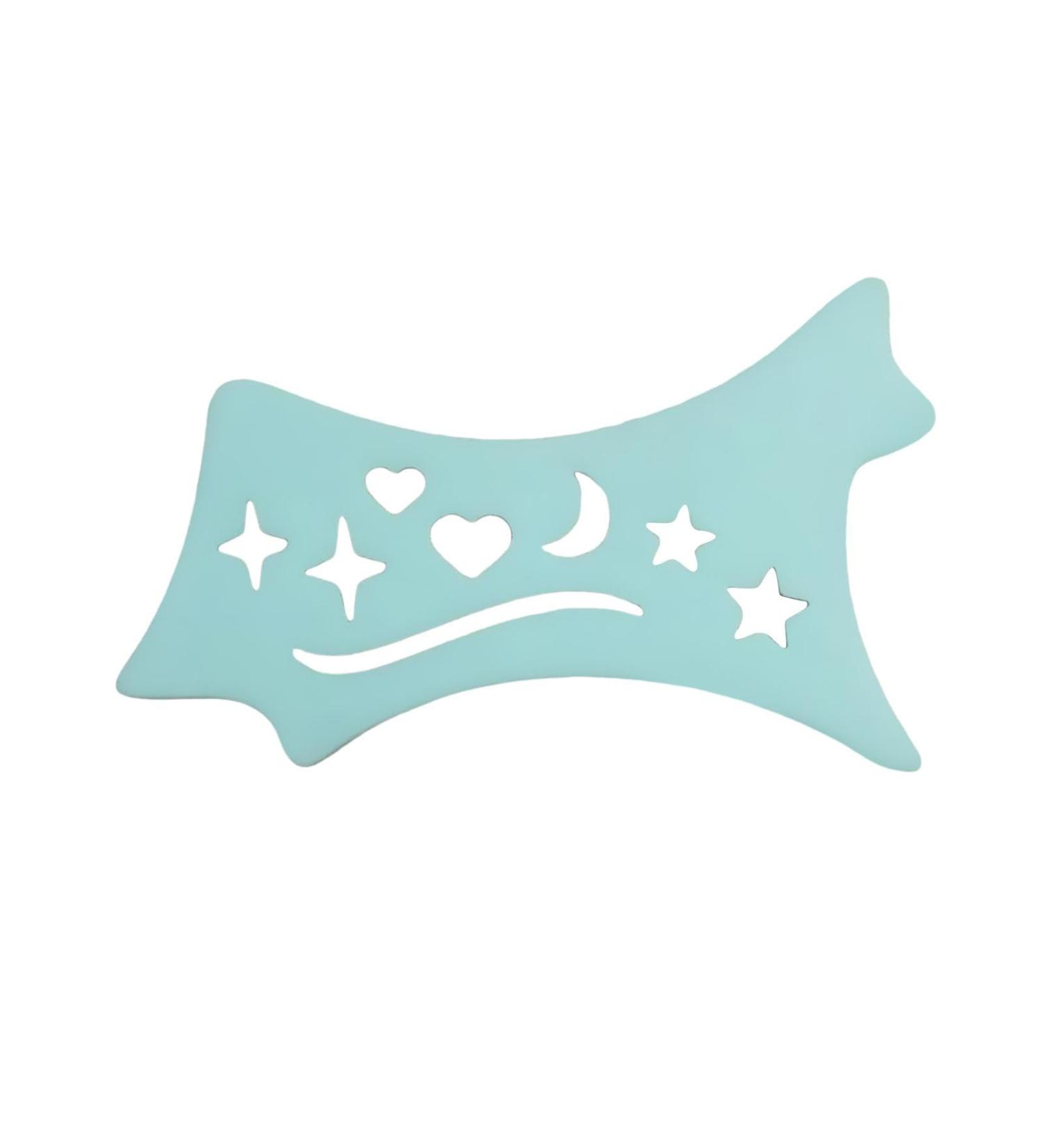 Esquirla Silicone Eyeliner Stencil Makeup Tool Easy to Use for Beginners Girls Lady Women Blue - Buy Online on GoSupps.com