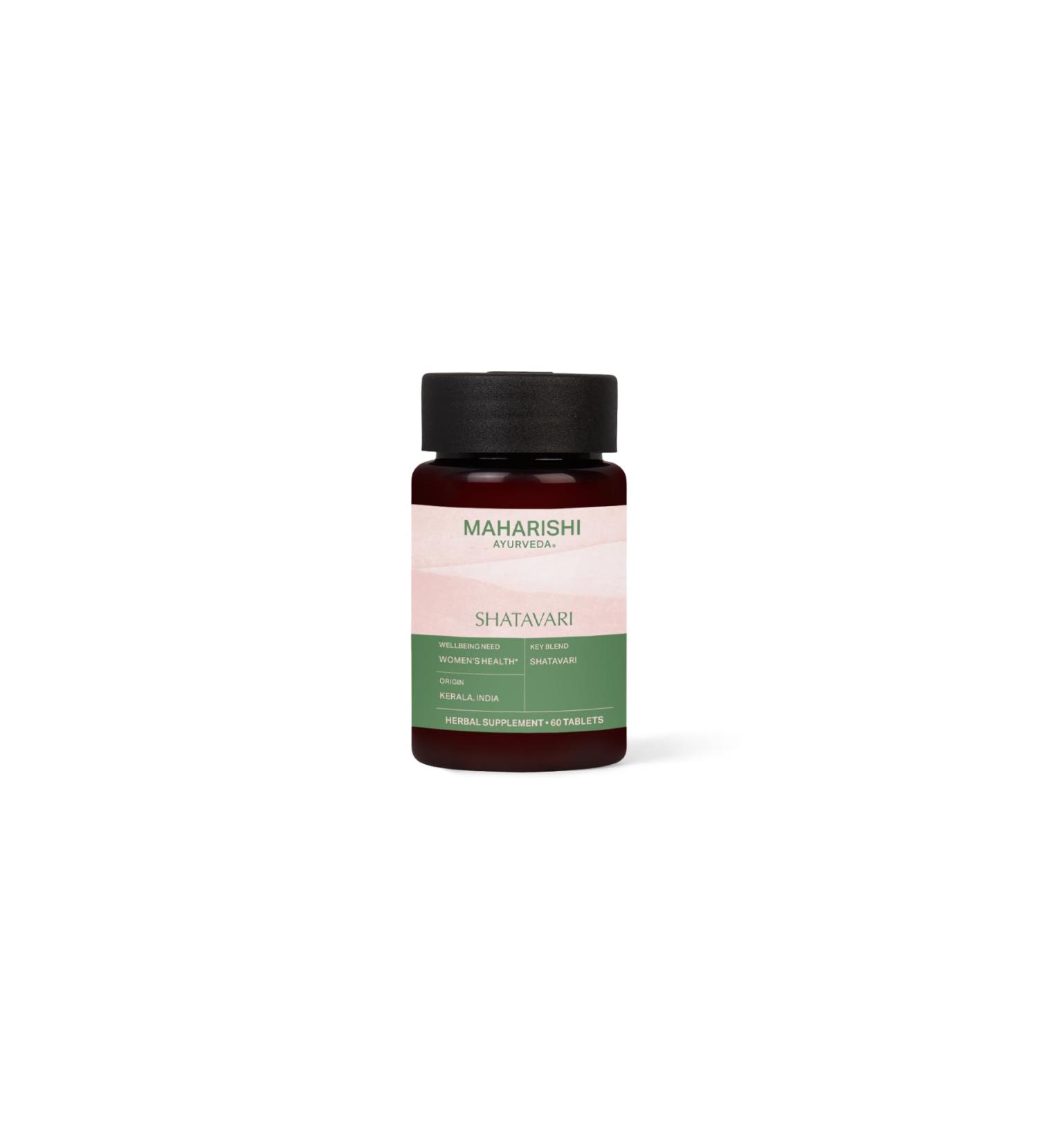 Maharishi Ayurveda Shatavari - Women's Health & Hormonal Balance Herbal Tonic | Non-GMO Vegan | Menstrual & Menopausal Support | Made in Kerala India - Buy Online on GoSupps.com