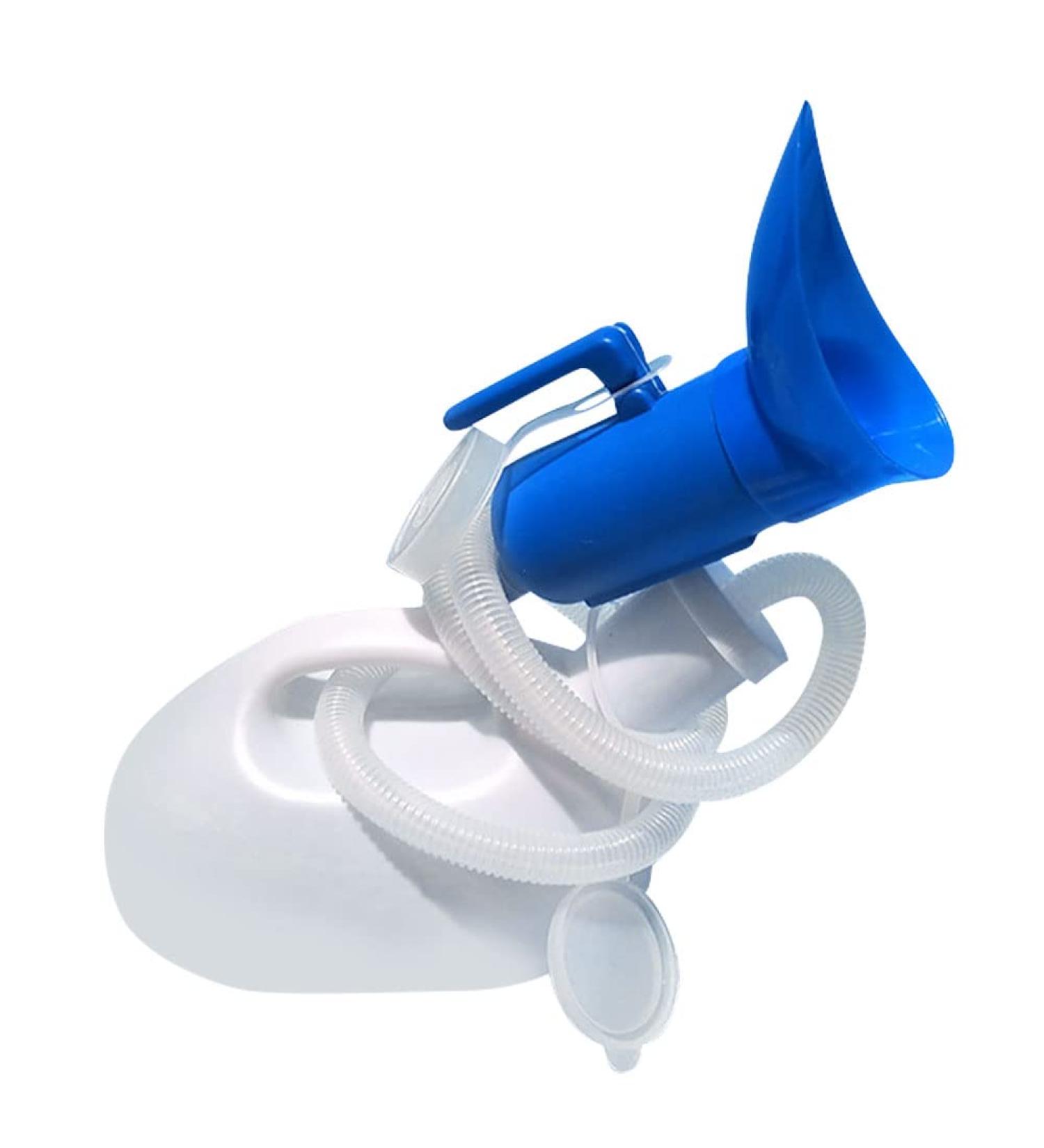 Unisex Urinal Bottle - Urinals for Men Long Tube Mens Urinal with Hand Held Portable Urine Cup for Hospital Elderly Travel Car Rowces 1.6 Meters White Ladies' Models Are General Models