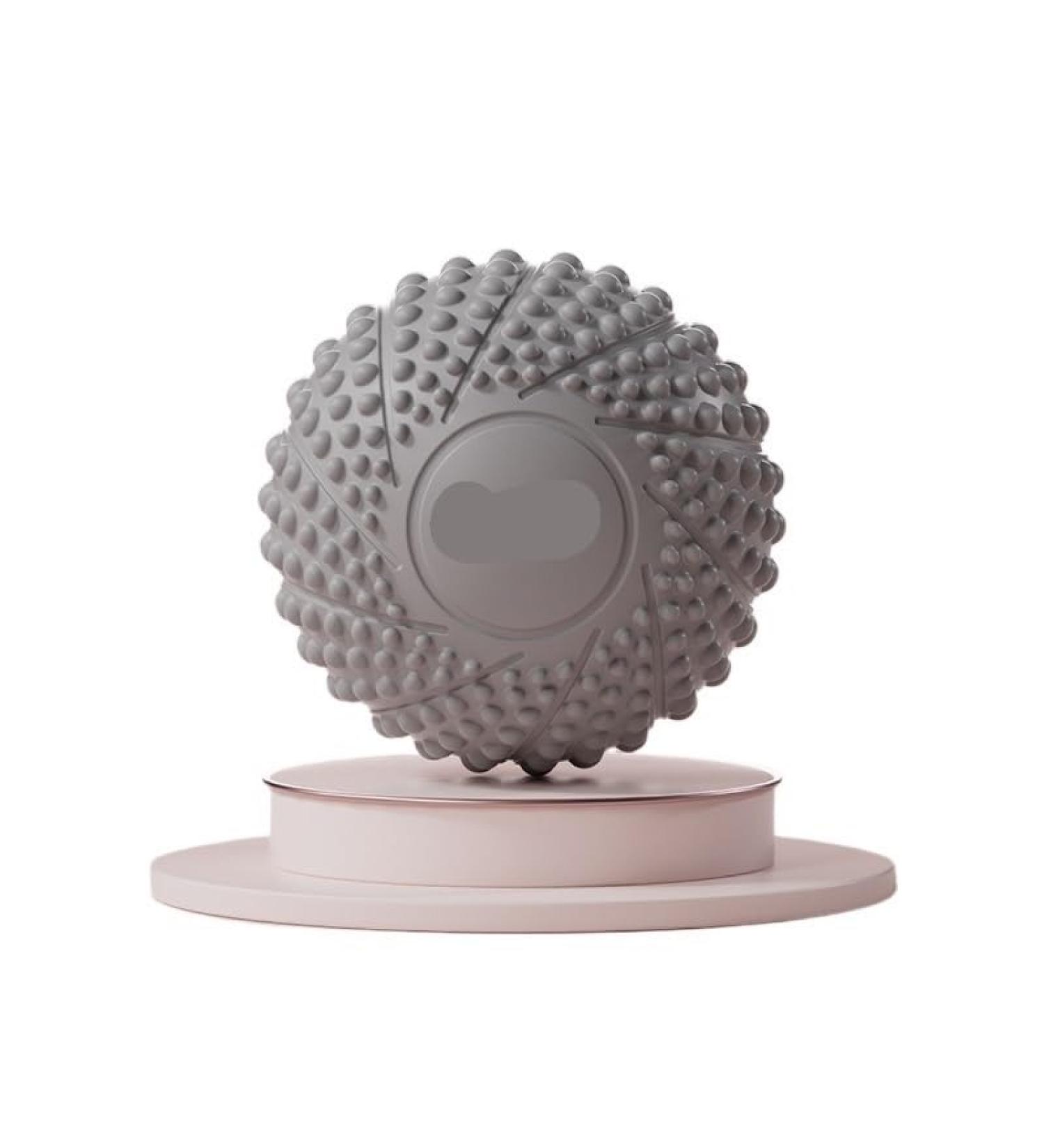 7cm Hand Tip Hand and Foot Massage Ball Relaxing Body Stress Relief Massager (Color : GRAY)