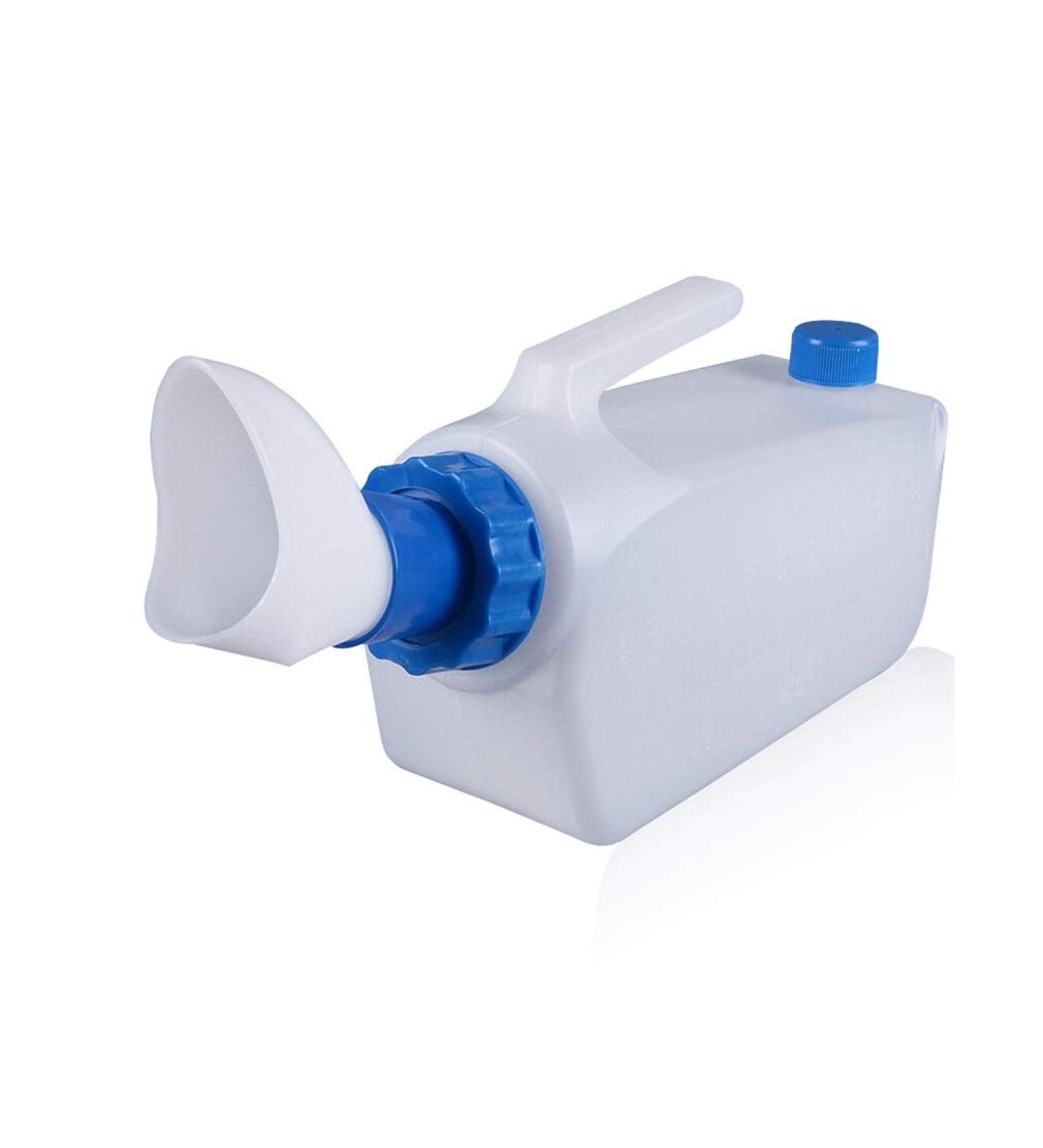 Male Urinal Bottle Ms Urinal Home Care Urine Collection Containers Emergency Urinal Unisex 2000ml(1000ML) - Buy Online on GoSupps.com